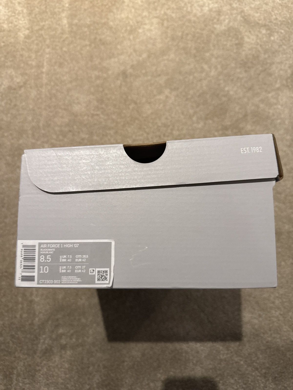 Nike Air Force 1 High ‘07 Size US 8.5 / EU 41-42 - 6 Thumbnail