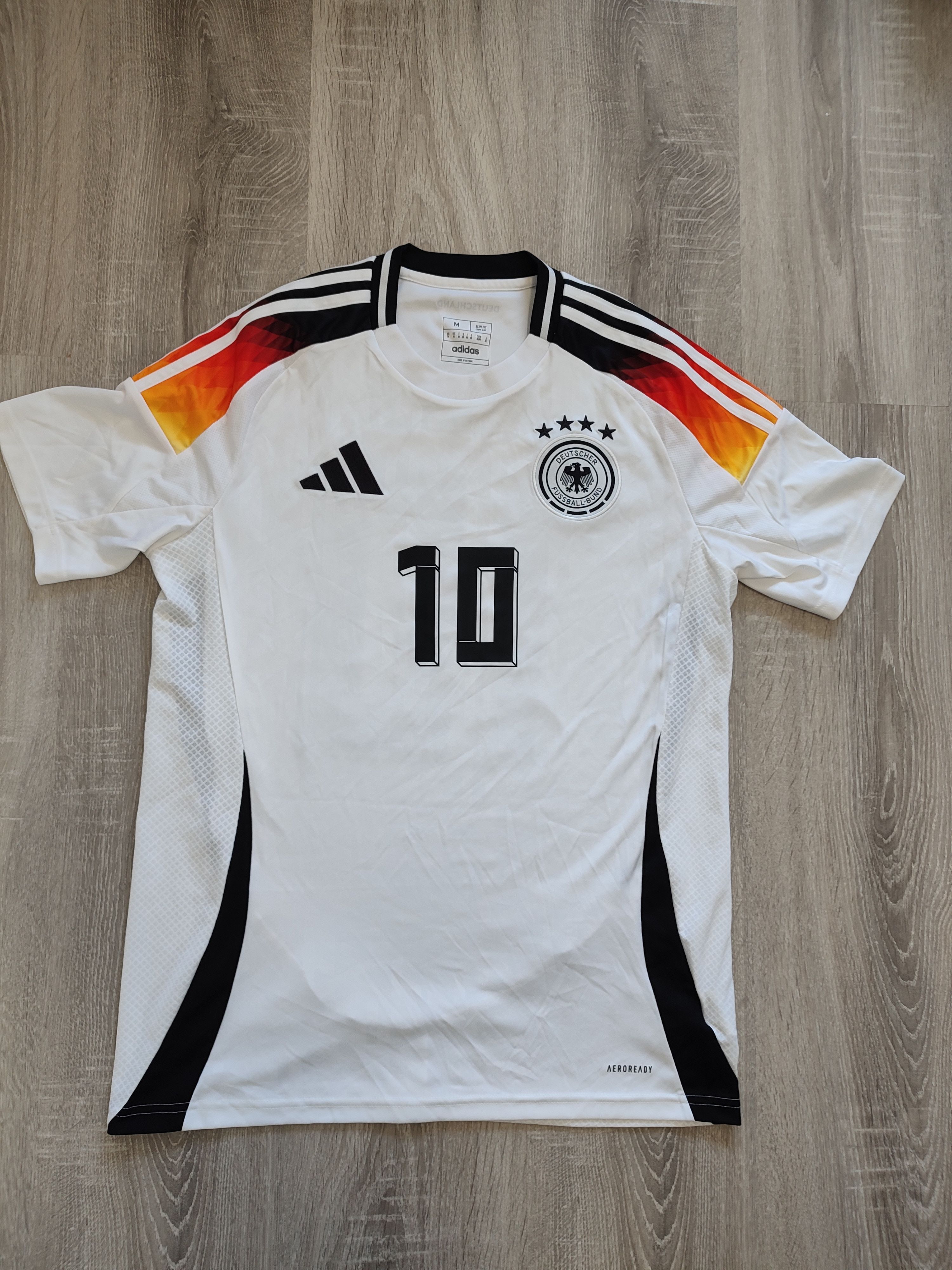 Adidas GERMANY 2024 HOME EURO #10 MUSIALA football r jersey shirt Size US M / EU 48-50 / 2 - 4 Thumbnail