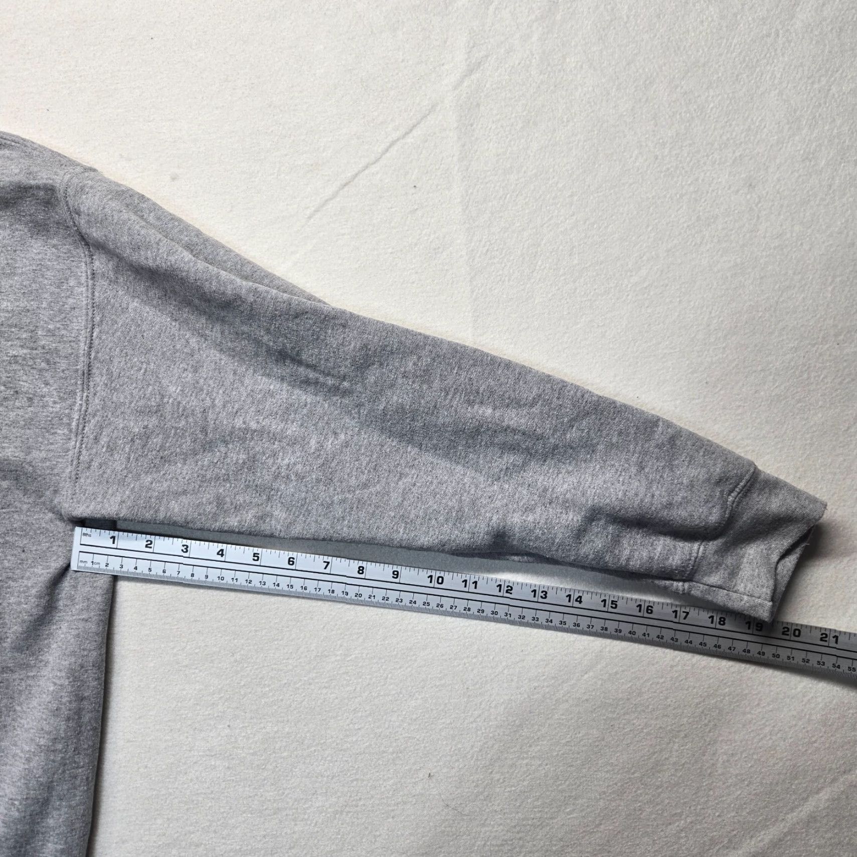 Vintage Vintage Unisex Gray Pullover Sweater L "Wine a Little Laugh a Lot" Long Sleeve Adult Clothing Size L / US 10 / IT 46 - 5 Thumbnail