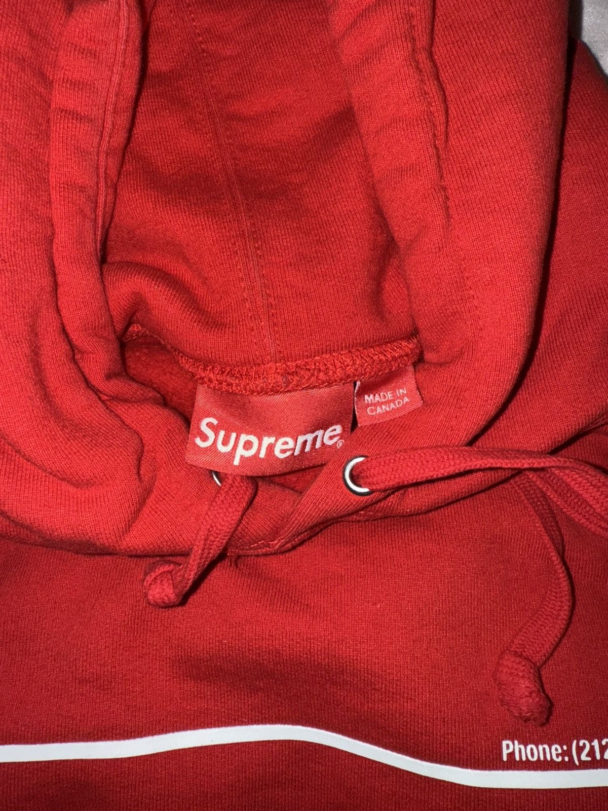 Supreme Supreme nyc phone hoodie Size US M / EU 48-50 / 2 - 2 Thumbnail