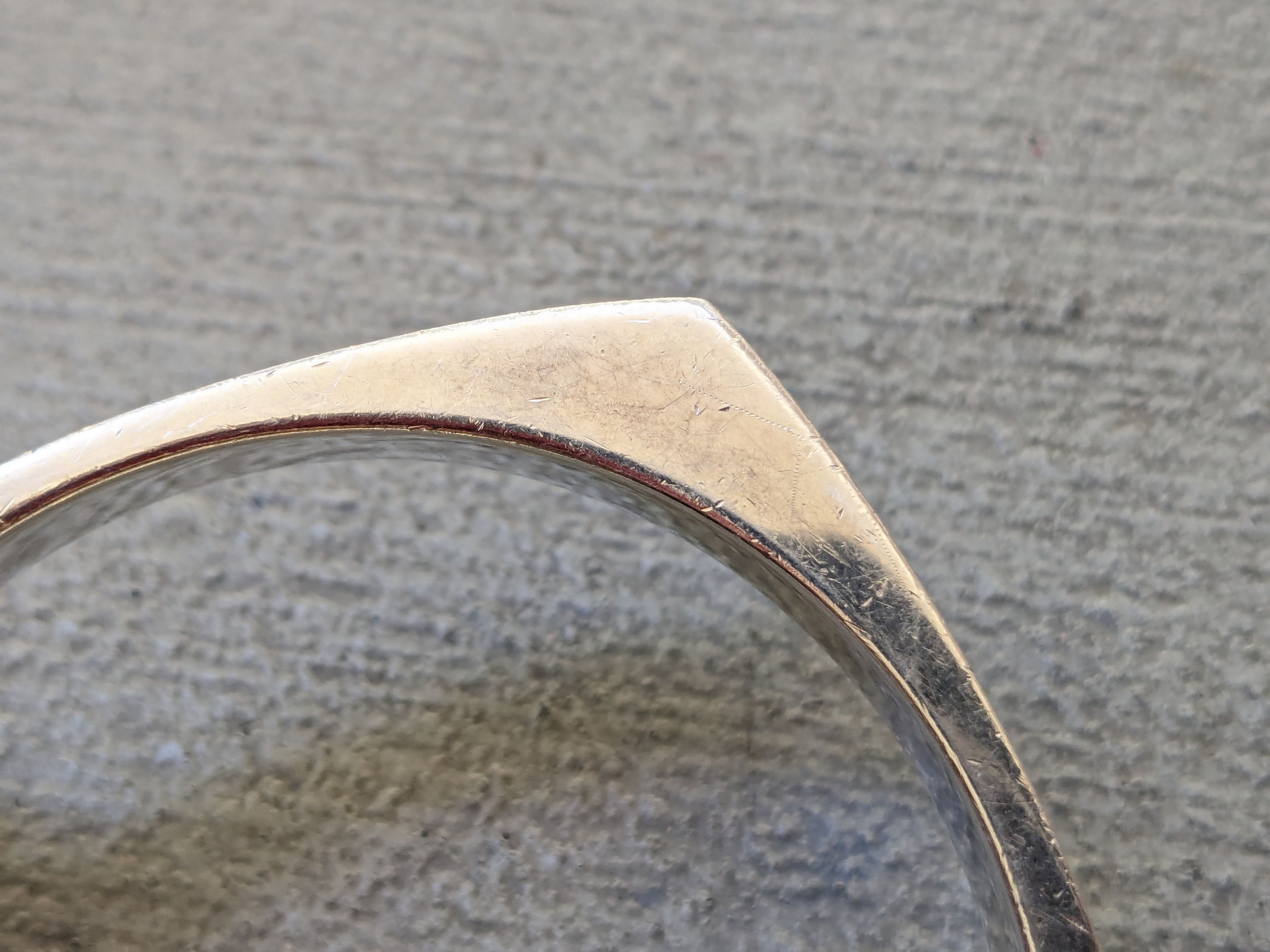 Gucci × Tom Ford × Vintage Gucci Sterling Silver Bracelet Modern Industrial 7.25 Bangle Size ONE SIZE - 7 Thumbnail
