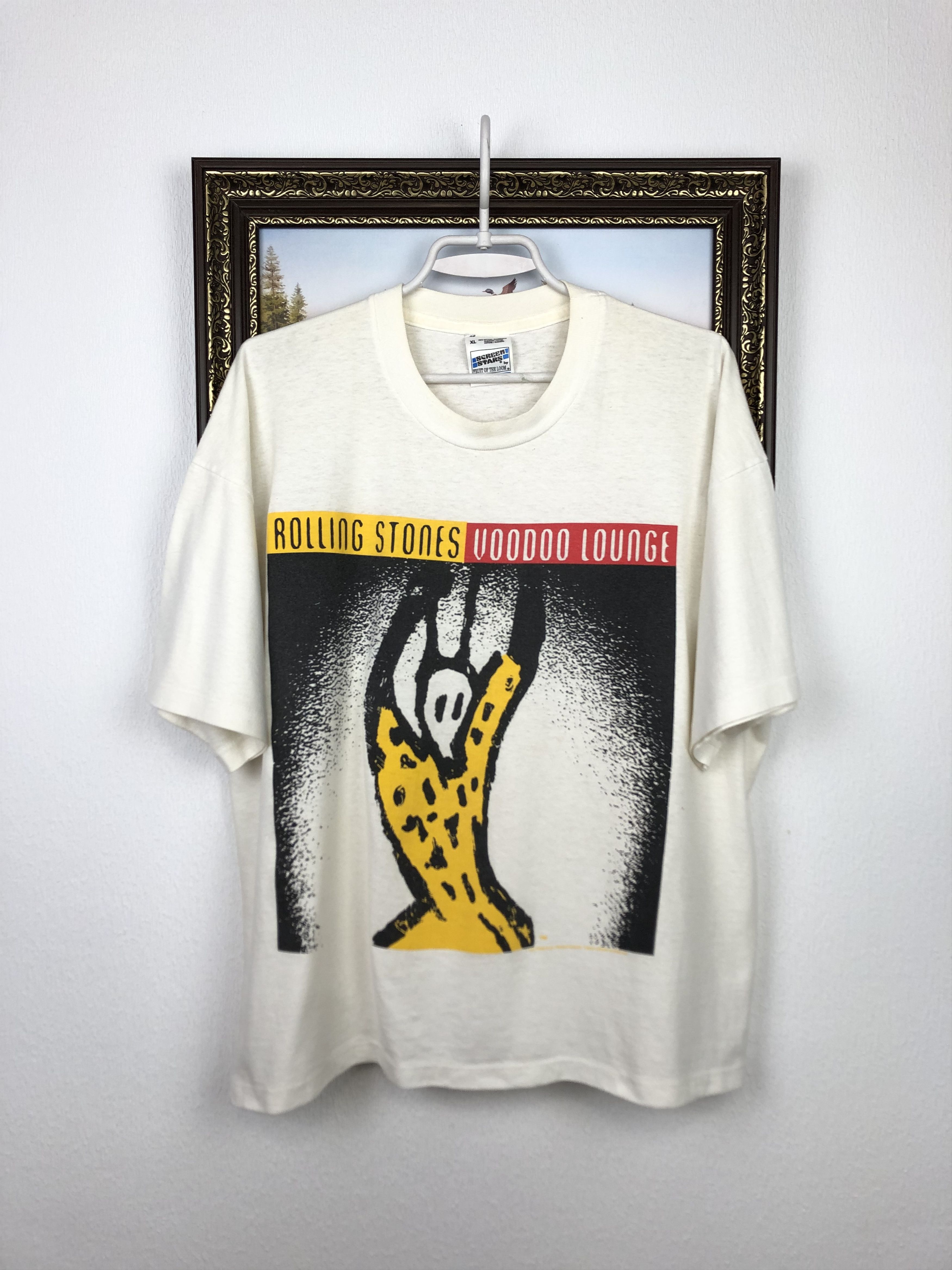 Vintage Vintage 90' Rolling Stones 1994 Voodoo Lounge Tour Shirt Tee |  Grailed