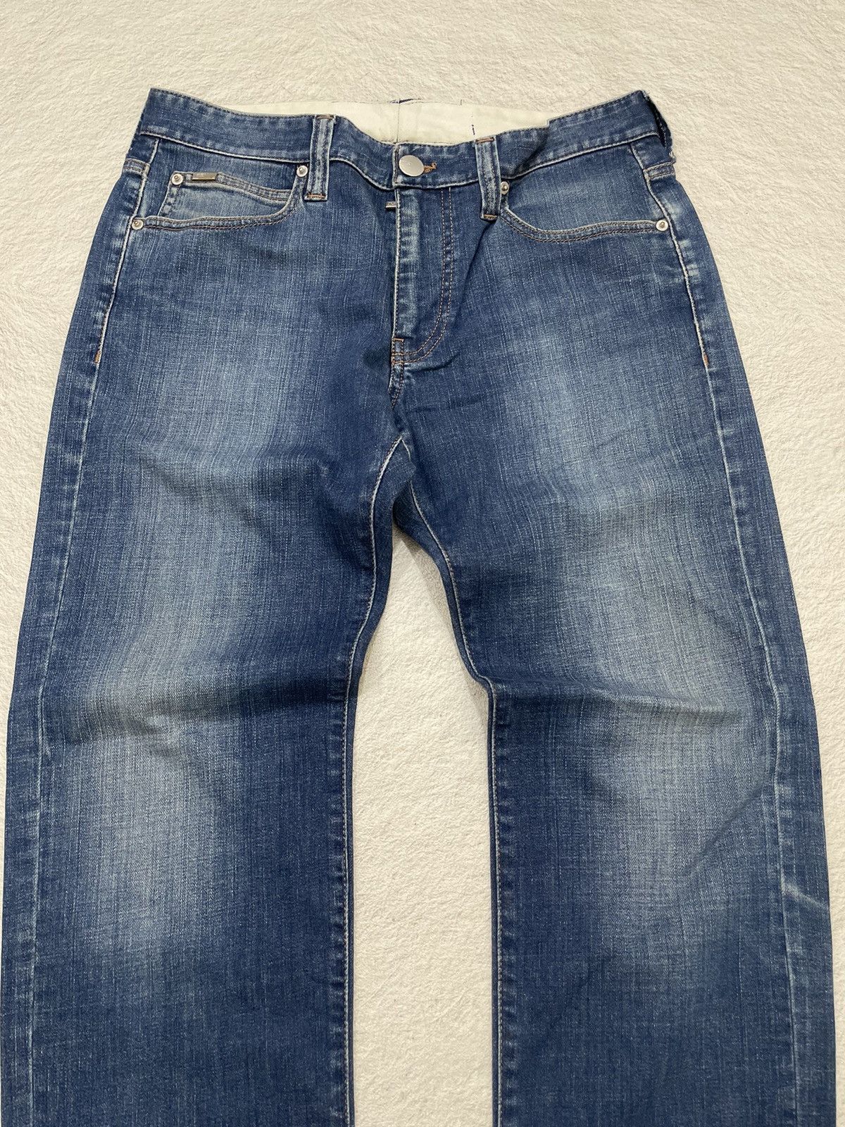 Giorgio Armani × If Six Was Nine × Le Grande Bleu (L.G.B.) Armani Jeans by Giorgio Armani Vintage Size US 31 - 2 Thumbnail