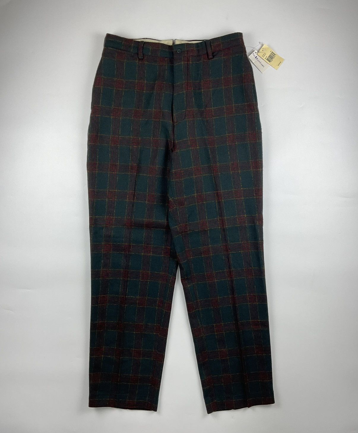 RRL Ralph Lauren Ralph Lauren RRL 1940's Plaid Wool Hunting Pants Size US 34 / EU 50 - 2 Thumbnail