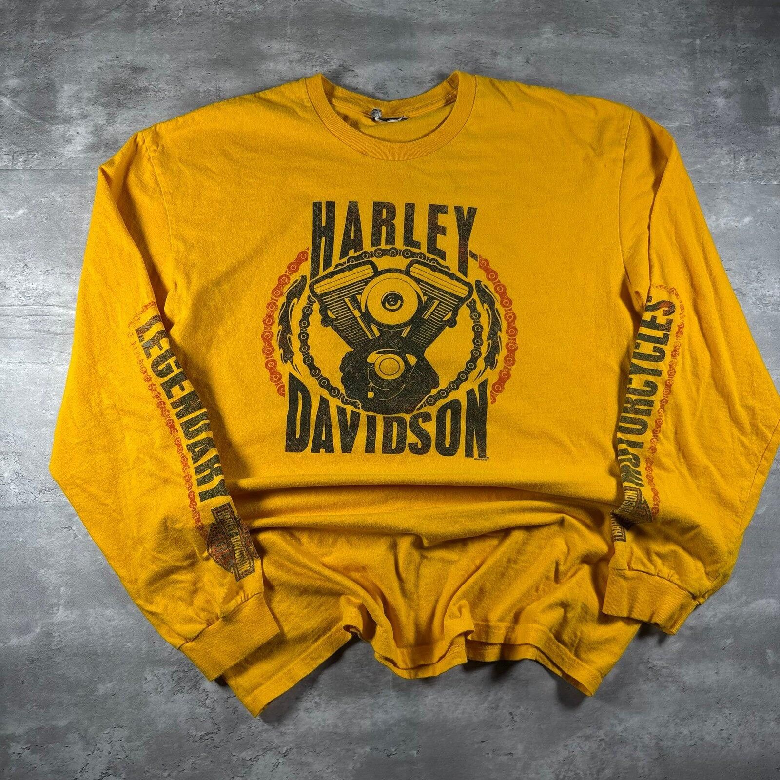 Harley Davidson Vintage Harley Davidson graphic long sleeve Size US L / EU 52-54 / 3 - 1 Thumbnail