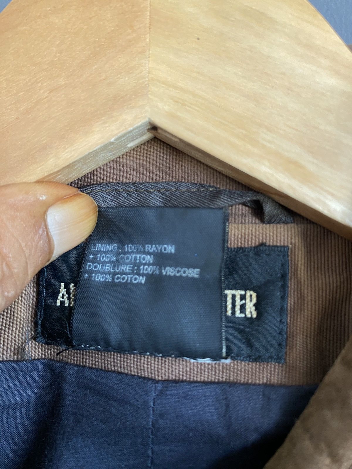 Ann Demeulemeester Very Rare Brand Ann Demeulemeester Biker Jacket 2000s Size US XXS / EU 40 - 12 Thumbnail
