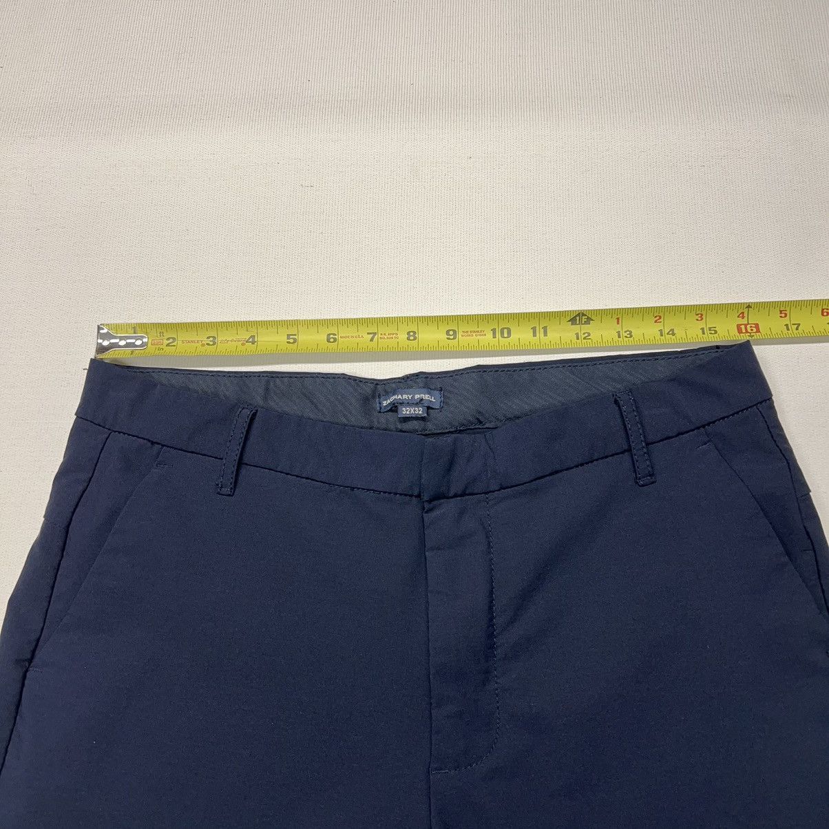 Zachary Prell Zachary Prell Pants Blue Dress Chino Navy Straight Casual Size US 32 / EU 48 - 17 Thumbnail