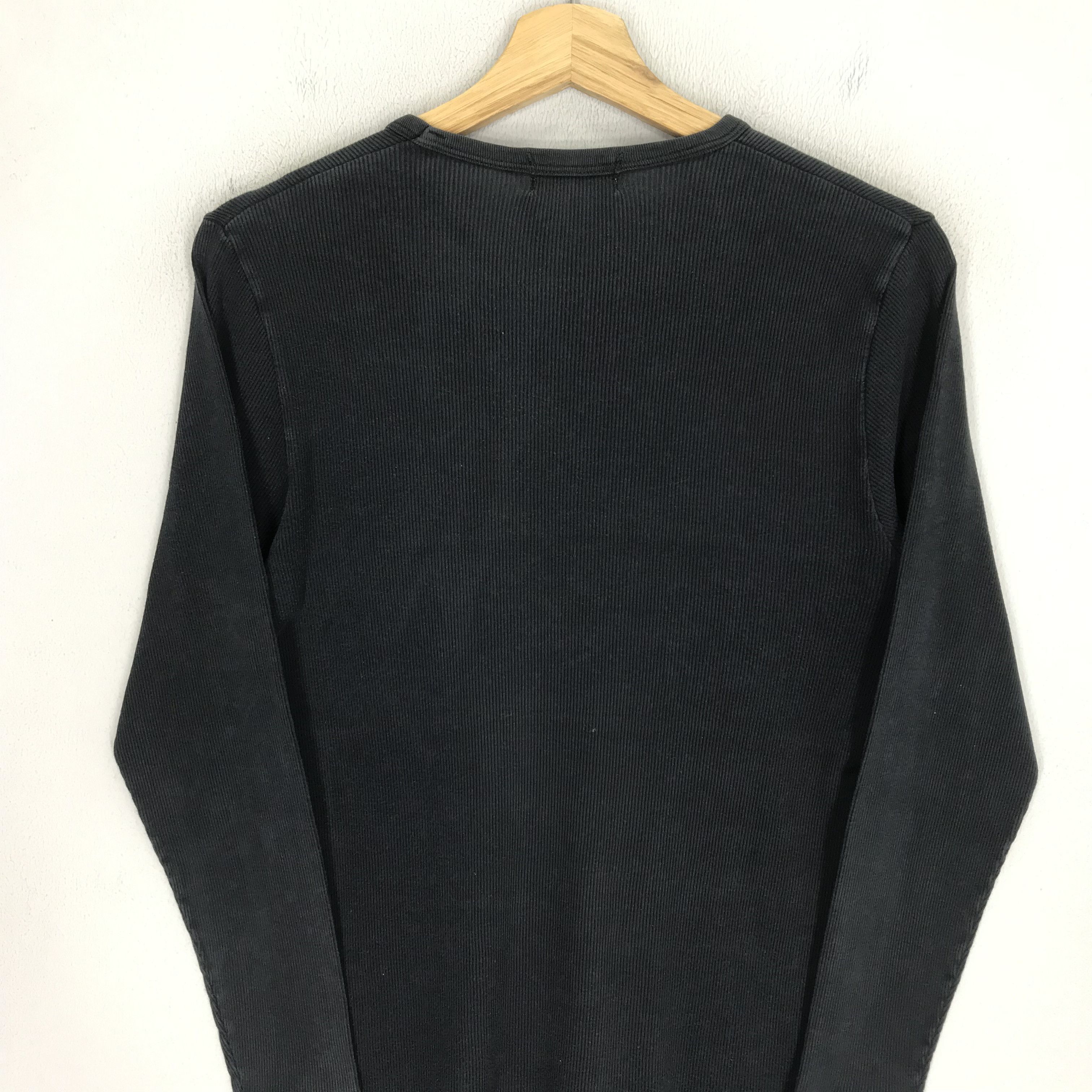 Helmut Lang Vintage Helmut Lang Stretchable Plain Long Sleeve T shirt Size US S / EU 44-46 / 1 - 4 Thumbnail