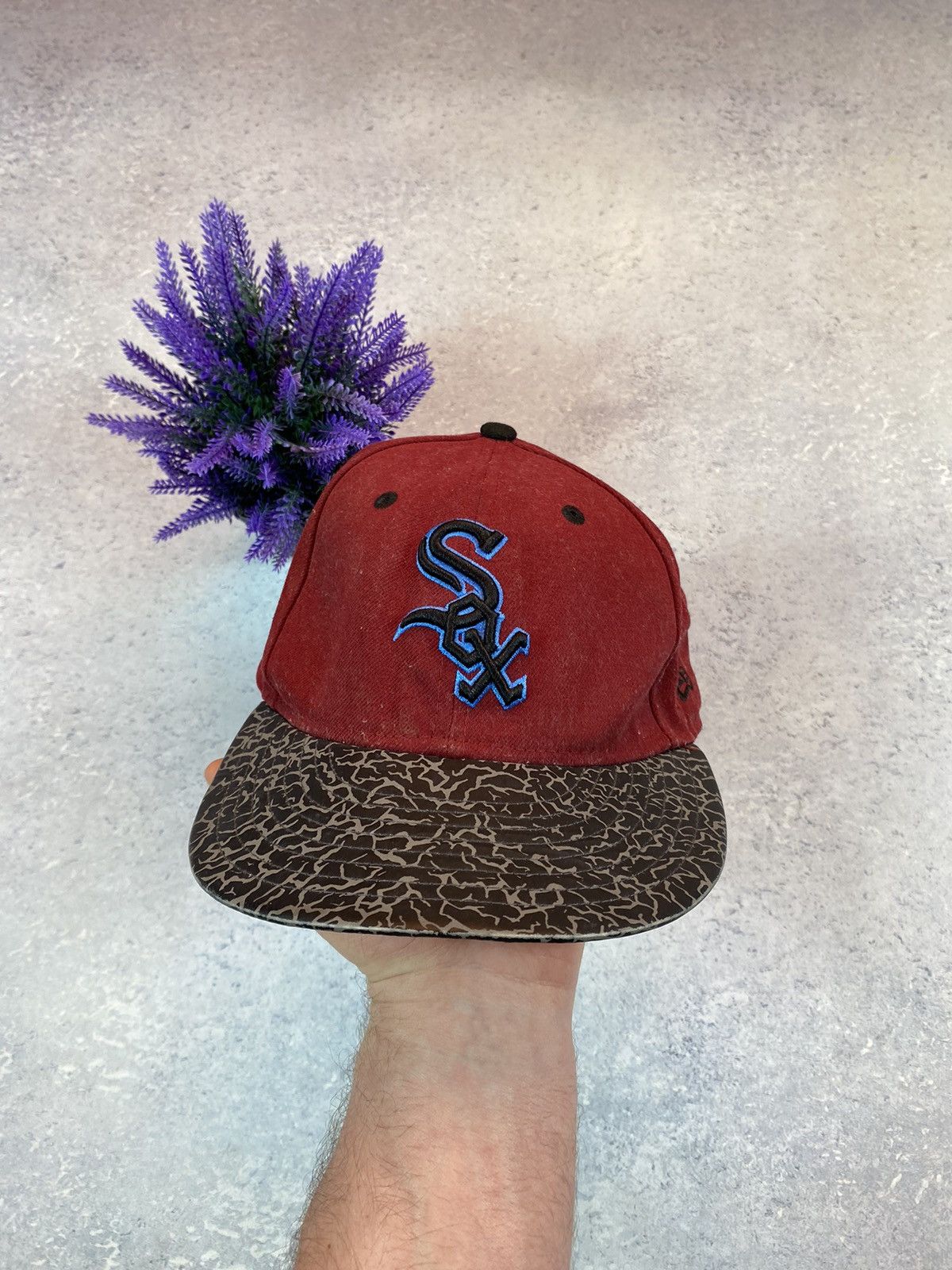 NBA × New Era × Vintage SOX NBA Red SnapBack Size ONE SIZE - 2 Thumbnail