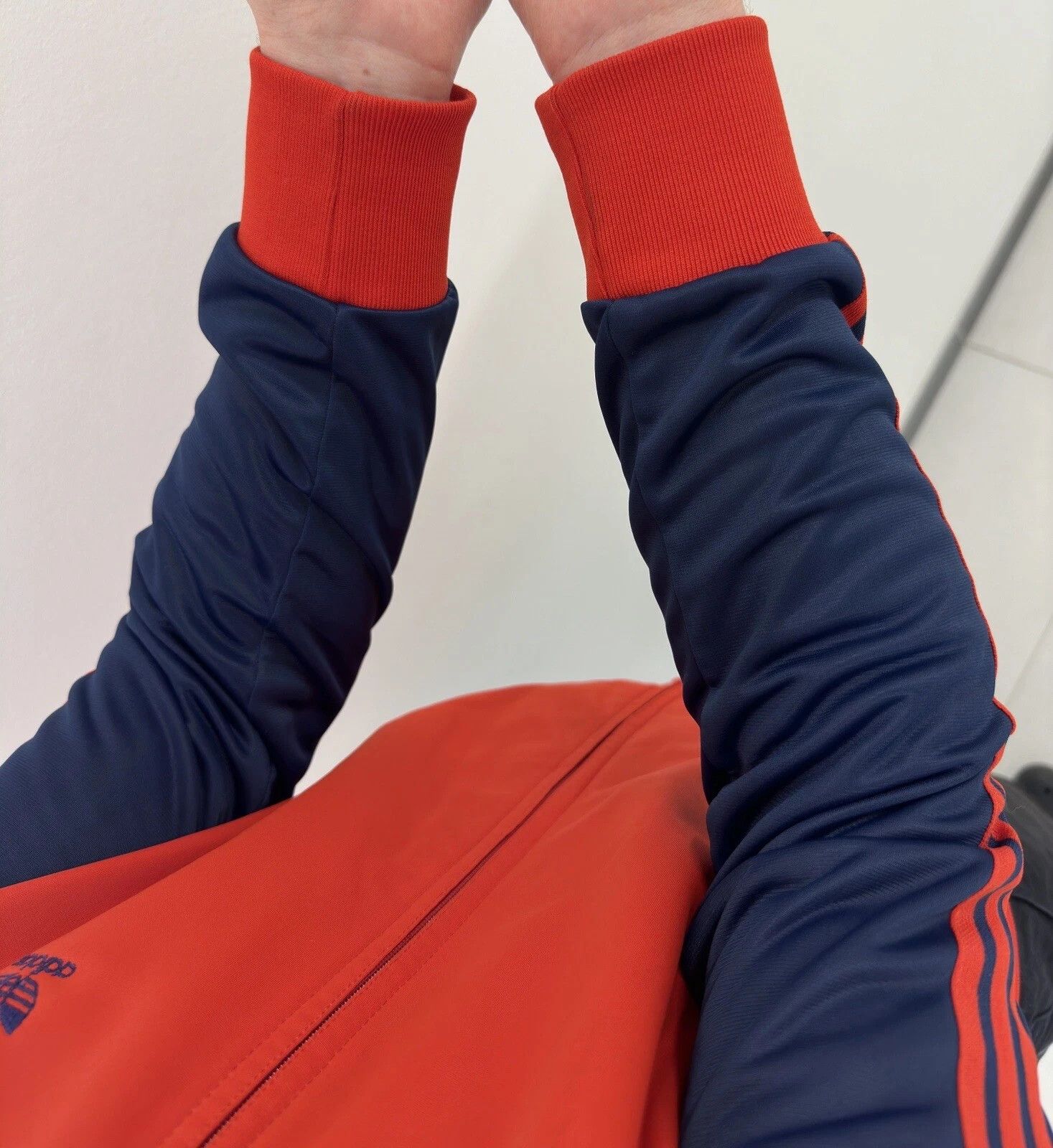 Adidas VINTAGE 1980s ADIDAS VENTEX TRACK JACKET MENS made in France Size US S / EU 44-46 / 1 - 8 Thumbnail