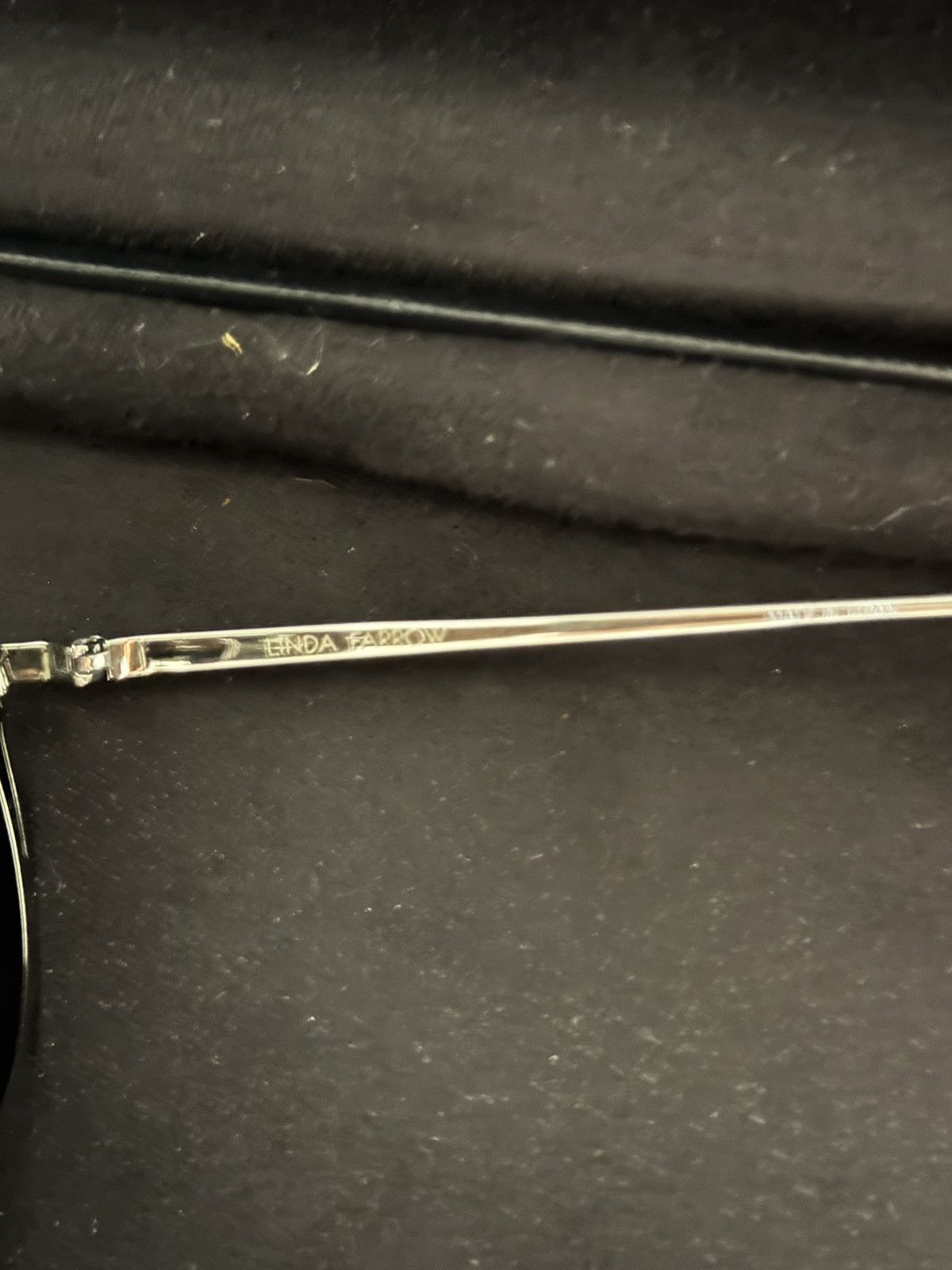 Linda Farrow Linda Farrow 18k White Gold Sunglasses Size ONE SIZE - 6 Thumbnail