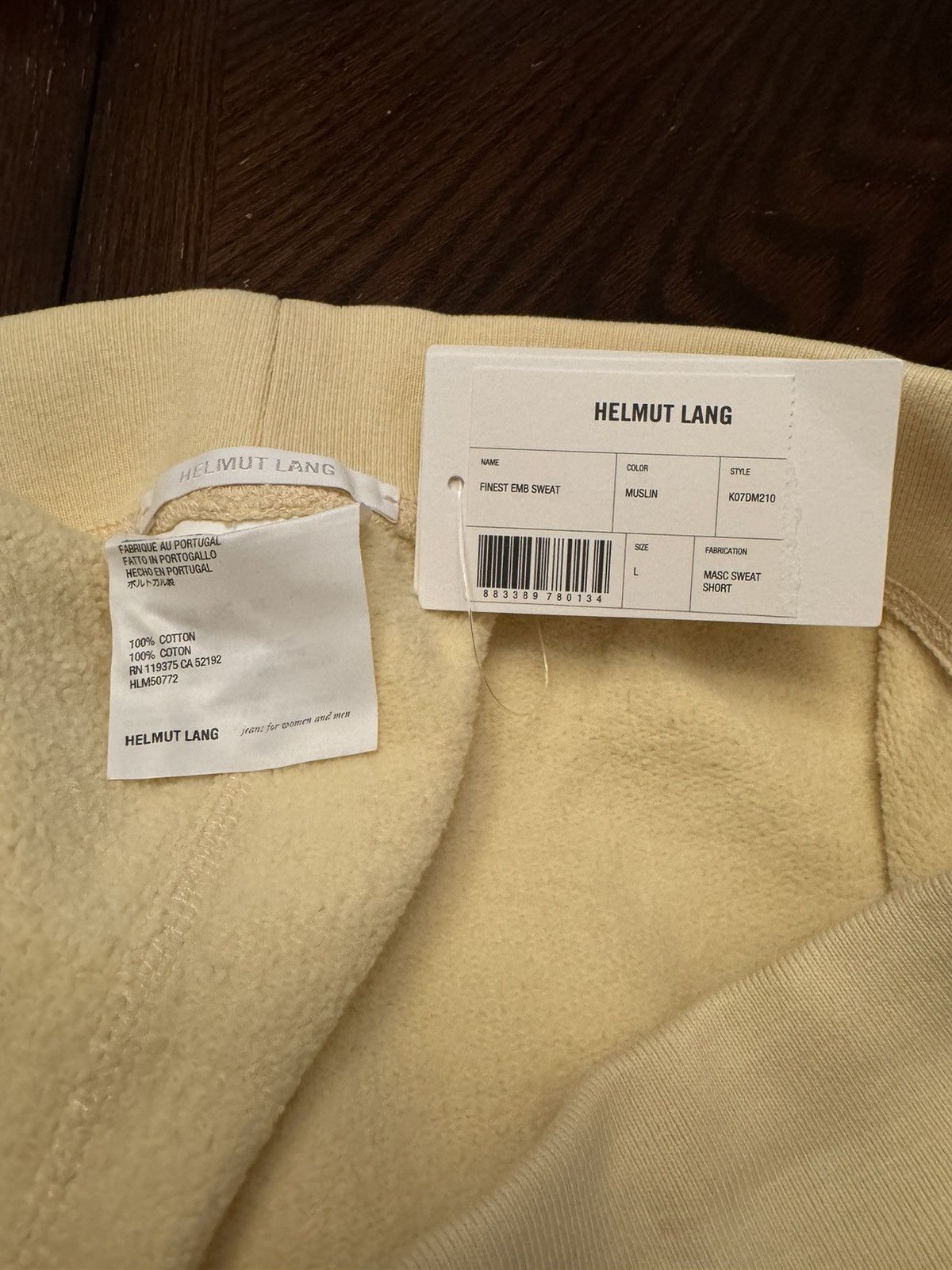 Helmut Lang Helmut Lang Sweatshorts Size US 36 / EU 52 - 5 Thumbnail