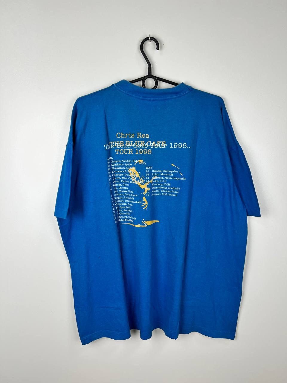 Vintage Chris Rea The Blue Cafe Tour 1998 vintage t-shirts size XXL Size US XXL / EU 58 / 5 - 2 Thumbnail