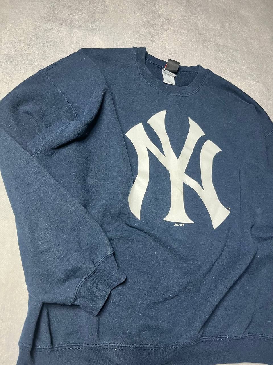 New York Yankees × Vintage Vintage New York Yankees Y2K Sweatshirt Size US XXL / EU 58 / 5 - 2 Thumbnail