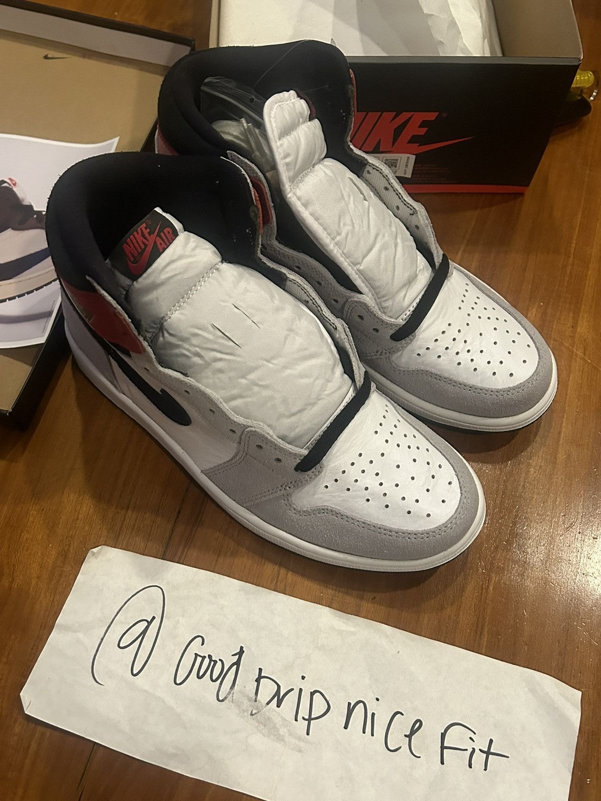 Jordan Brand Jordan 1 Retro High Light Smoke Grey Size US 8.5 / EU 41-42 - 6 Thumbnail