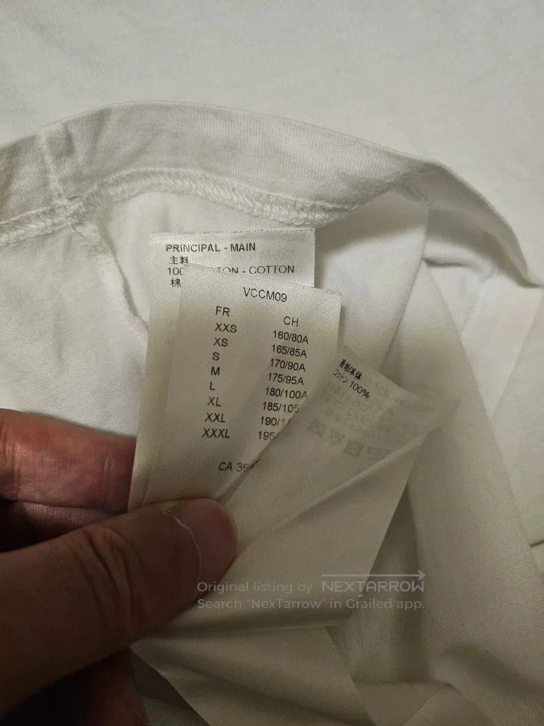 Louis Vuitton Louis Vuitton White Short Sleeve T. Size US M / EU 48-50 / 2 - 6 Thumbnail