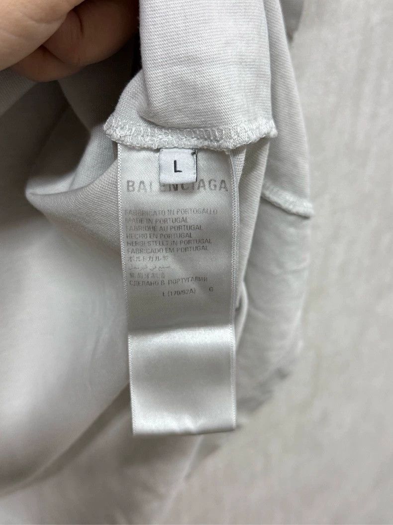Balenciaga Balenciaga Splatter Logo Short Sleeve Size US L / EU 52-54 / 3 - 4 Thumbnail