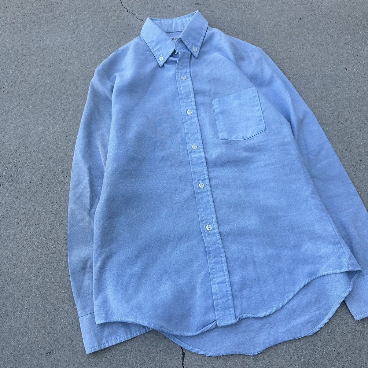 Vintage Thin One-Pocket Chambray Shirt Size US XS / EU 42 / 0 - 4 Thumbnail