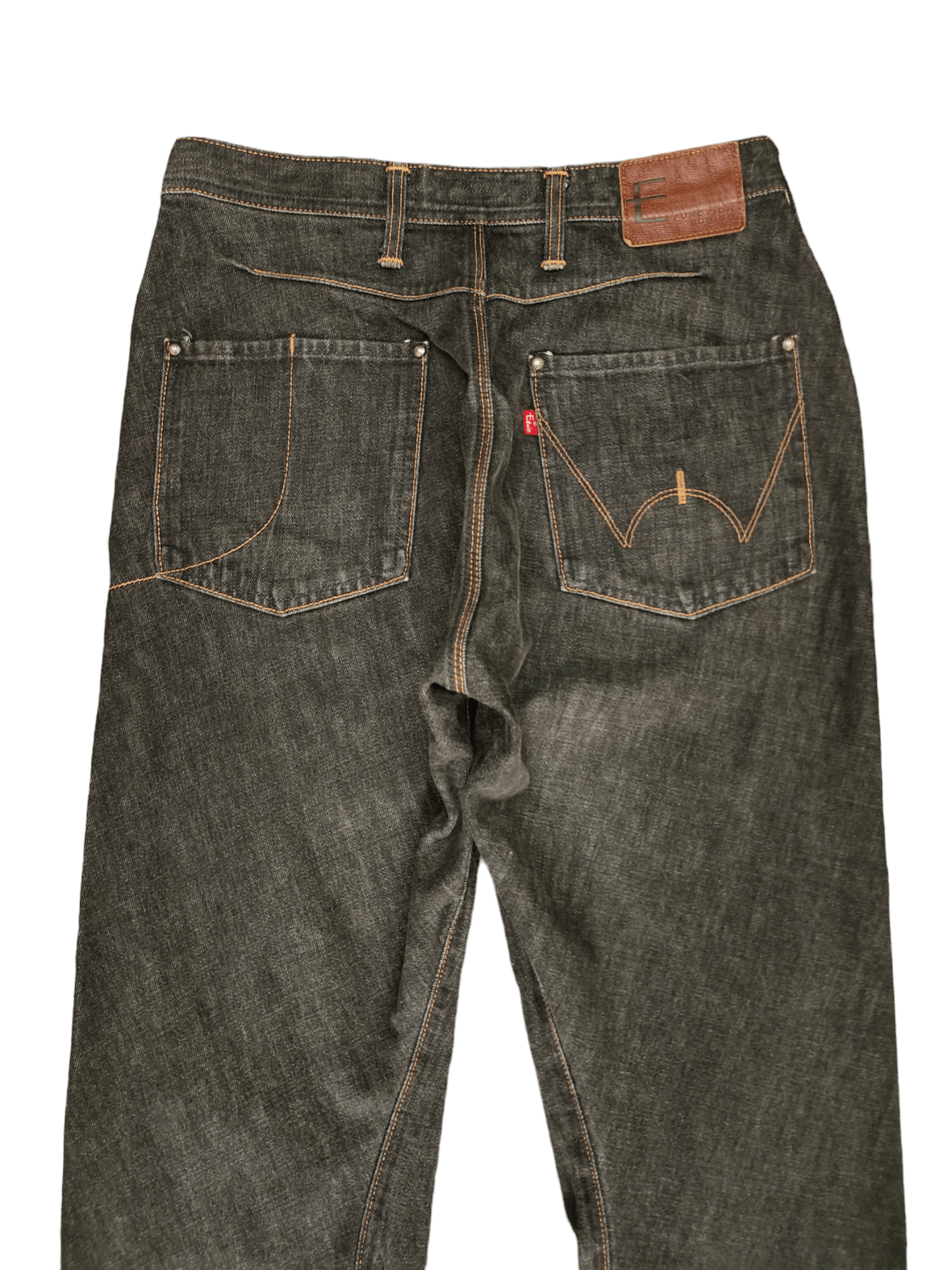 Kapital Vintage 2000 Edwin E Function Spiral Cut Denim Jeans Size US 31 - 11 Thumbnail
