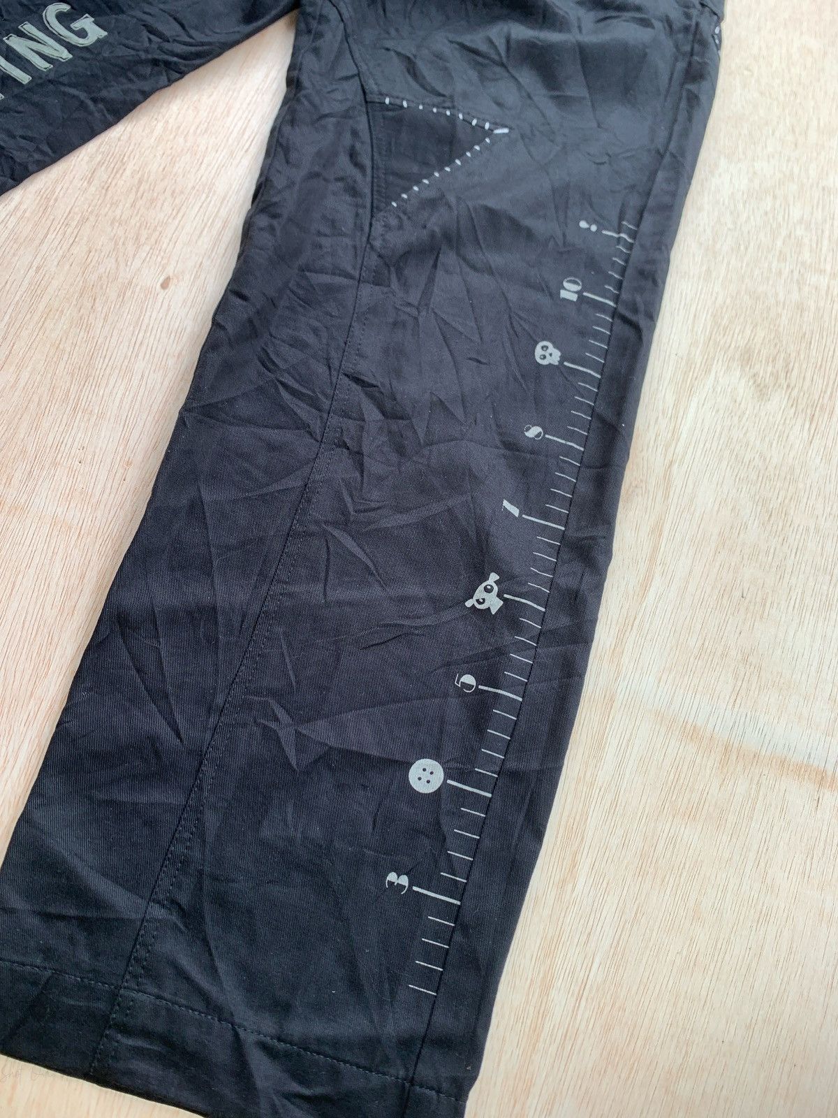 Hysteric Glamour × Japanese Brand Olleborebla Yohji Yamamoto Style Black Pants Size US 28 / EU 44 - 4 Thumbnail
