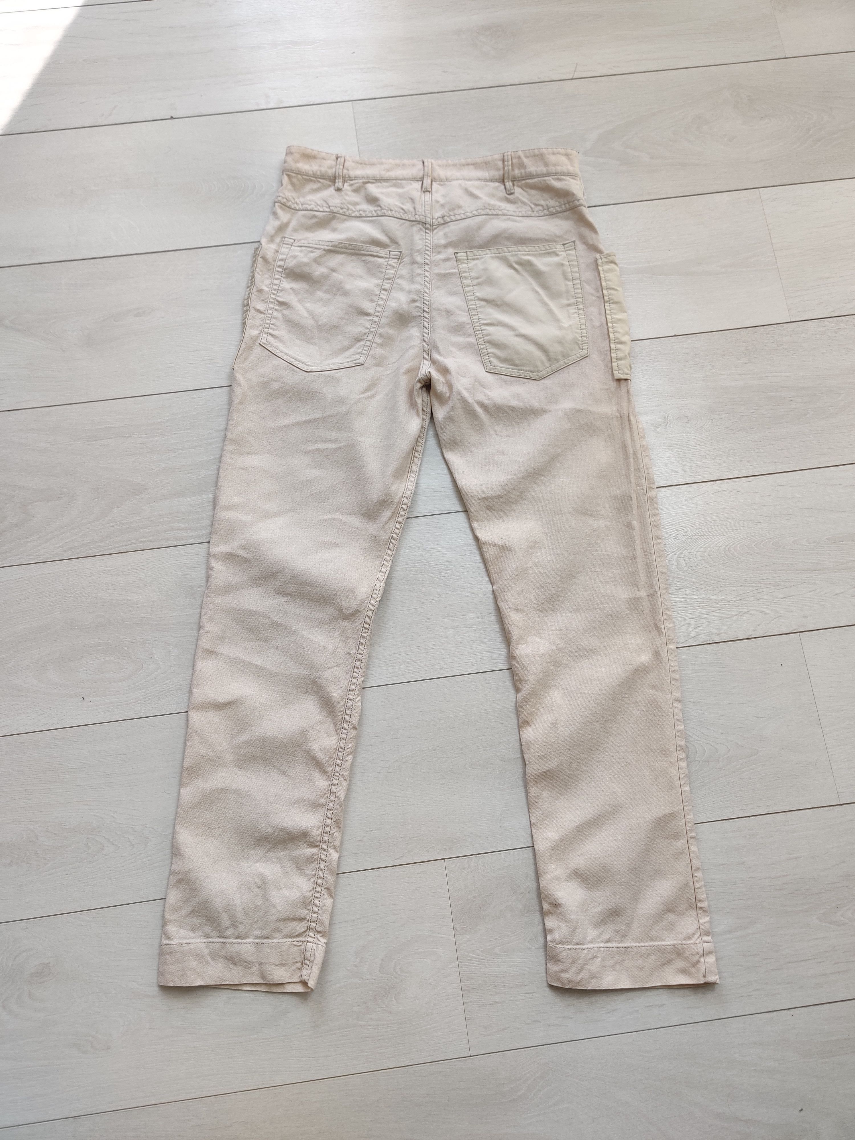 Isabel Marant Isabel Marant lightweight beige avant garde pants Size 27" / US 4 / IT 40 - 4 Thumbnail