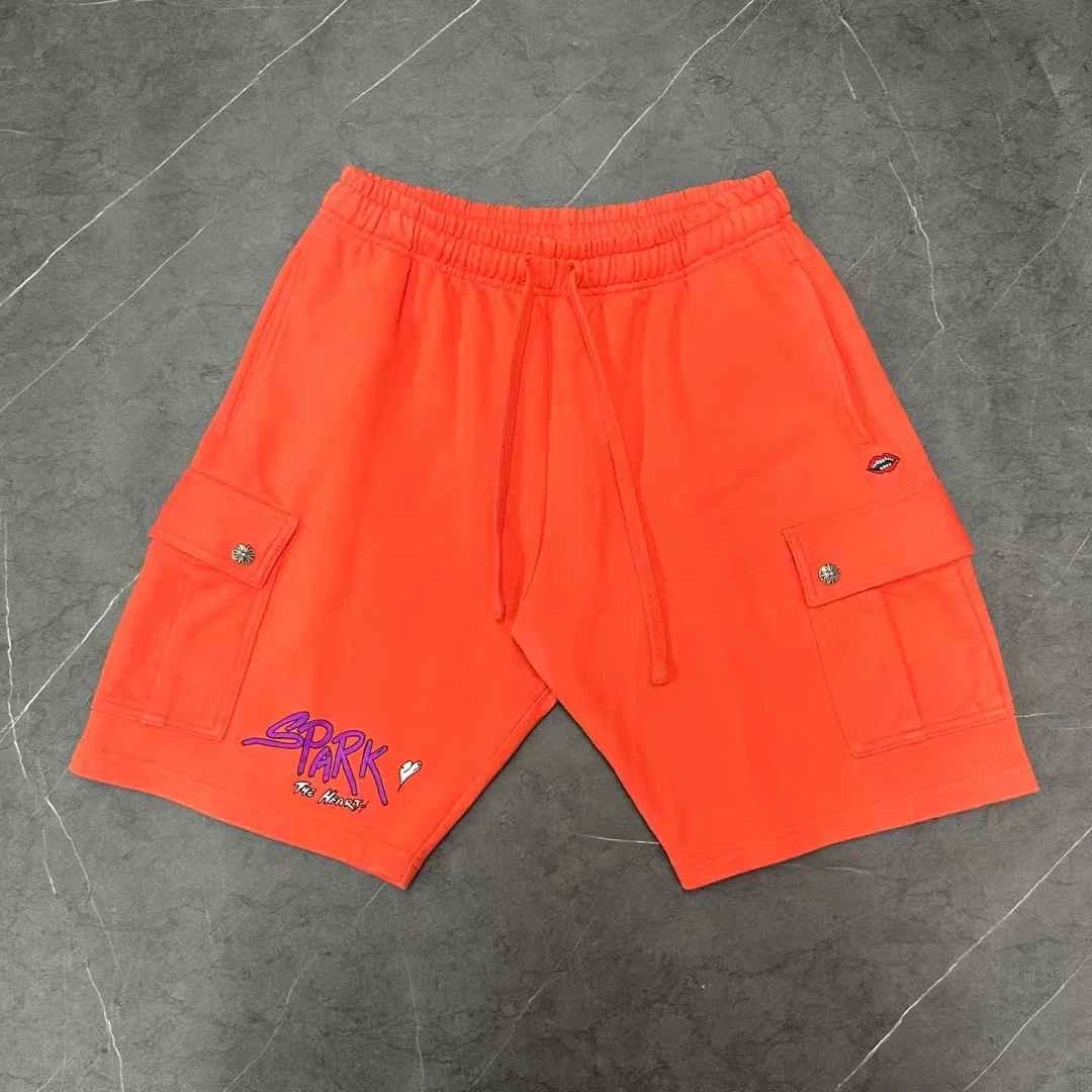 Chrome Hearts Chrome Hearts Matty Boy Orange Shorts Size US 31 - 1 Thumbnail