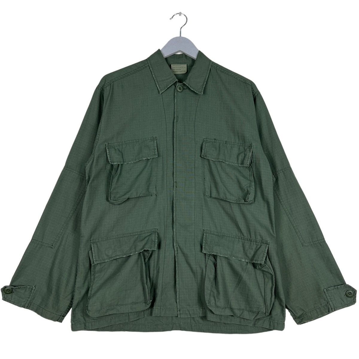 Japanese Brand 🔥 VINTAGE ROTHCO BDU RIP STOP MILITARY SHIRTS JACKET Size US S / EU 44-46 / 1 - 1 Thumbnail