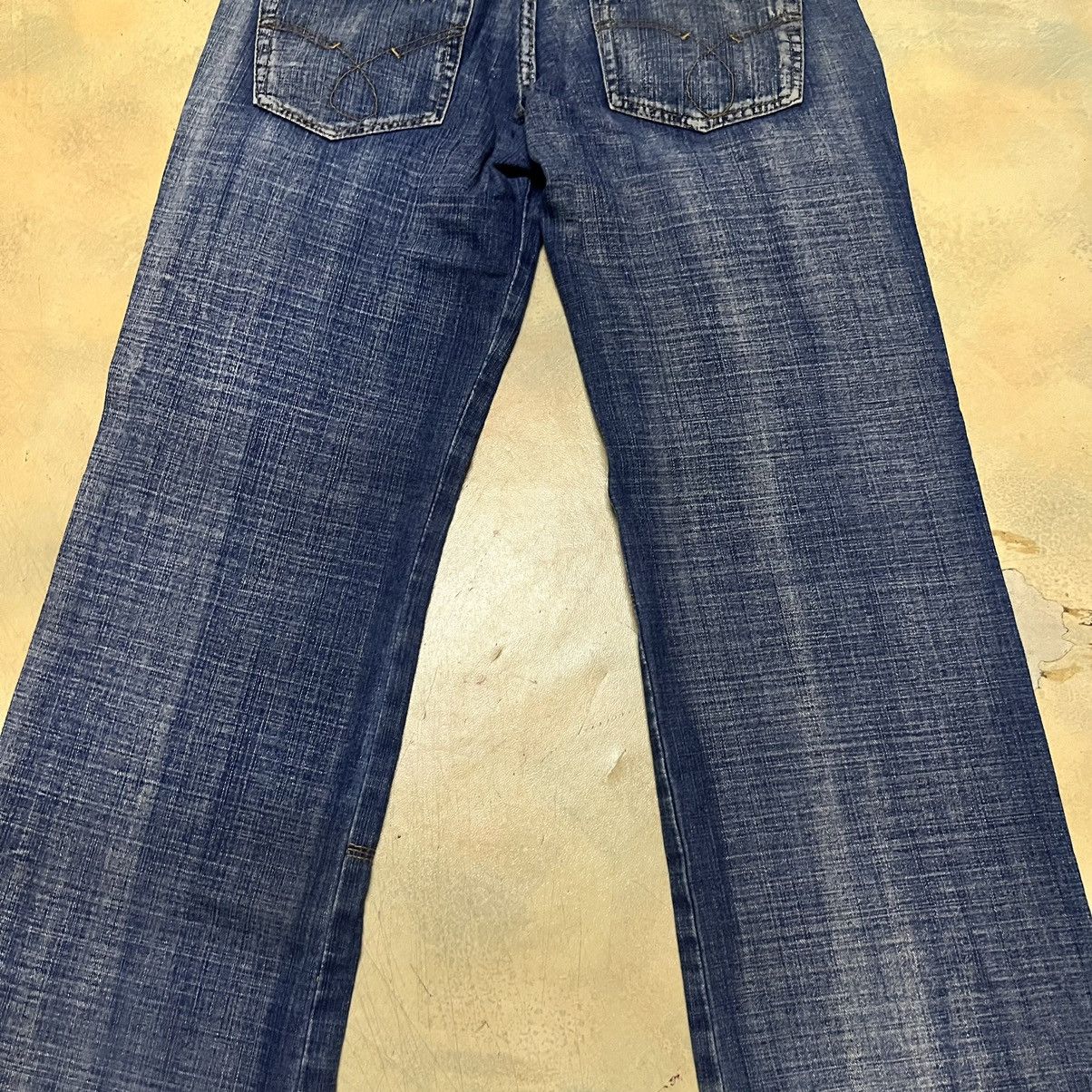 Japanese Brand Japanese Brand Multipockets Distressed Style Denim Jeans Size US 35 - 17 Thumbnail