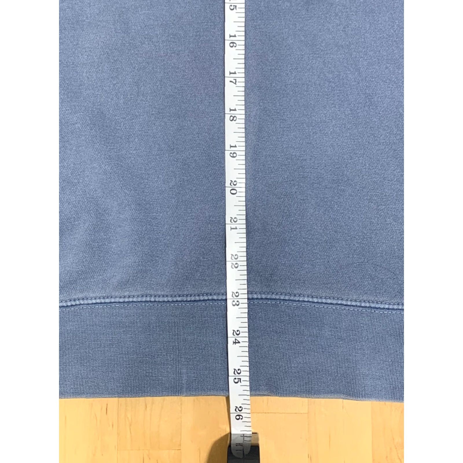 Vintage Independent Trading Company Pullover Sweatshirt Men L Blue Crew Neck Logo Solid Travel All Seasons Cotton Blend Size US L / EU 52-54 / 3 - 7 Thumbnail