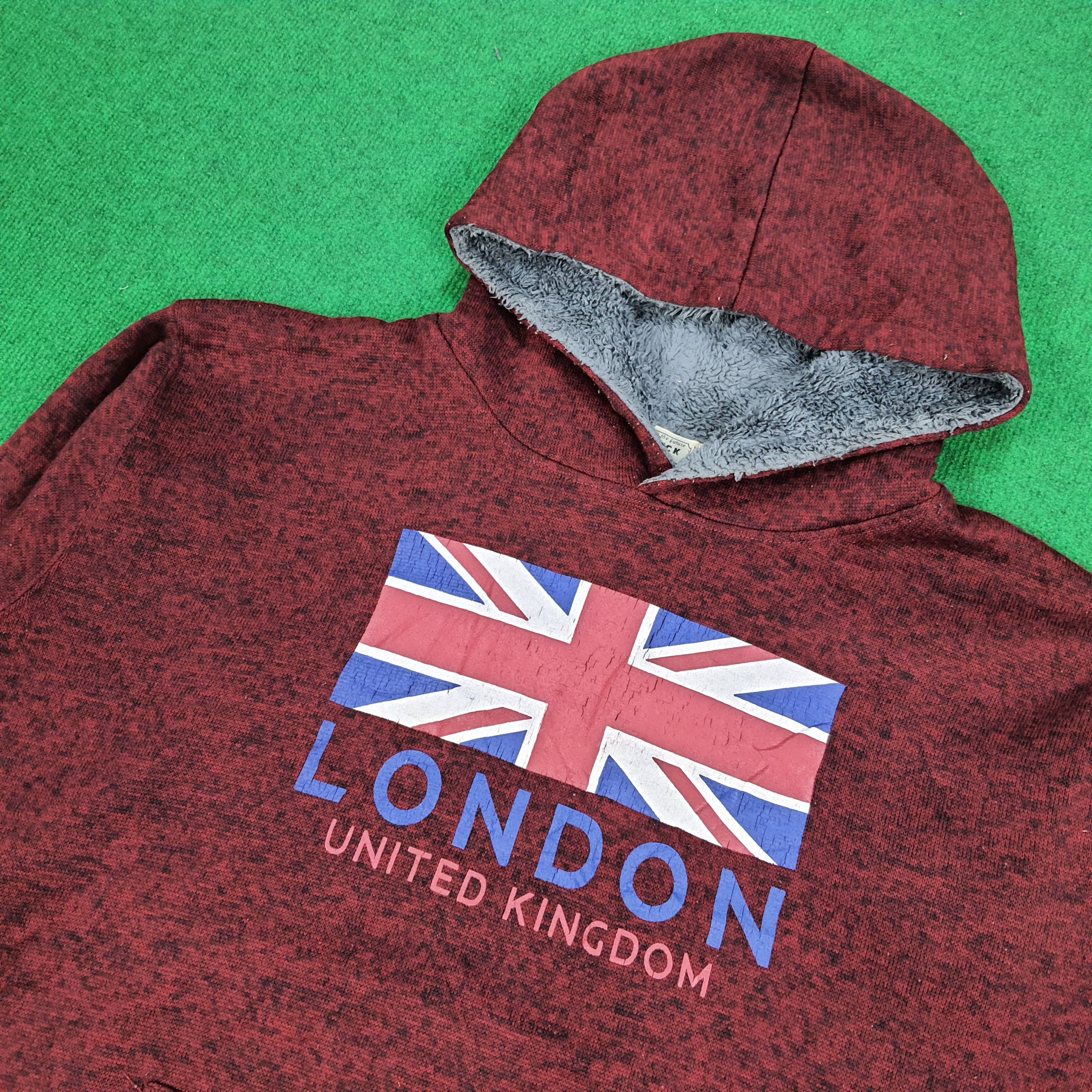 Vintage Vintage London United Kingdom Smack Hoodie Size US XXL / EU 58 / 5 - 2 Thumbnail