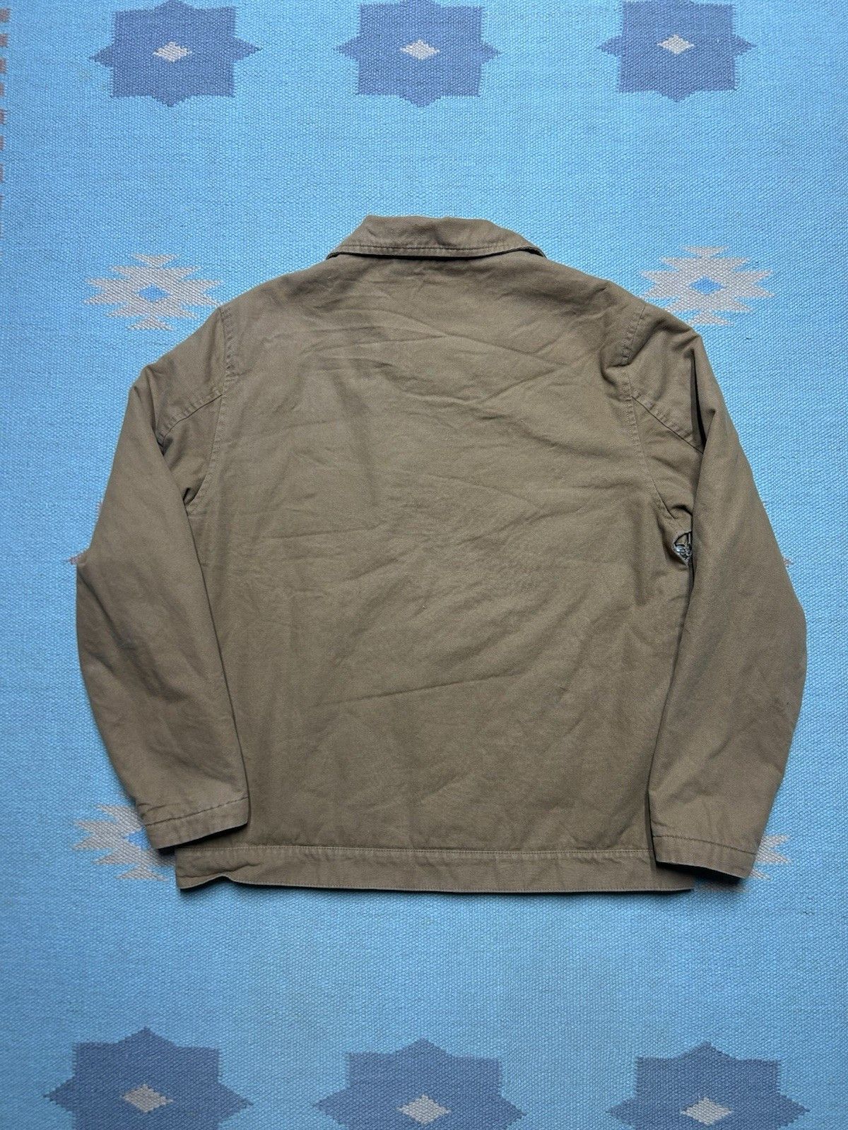 Vintage Volcom Sherpa lined canvas jacket Carhartt zip skater FLAW M Size US M / EU 48-50 / 2 - 6 Thumbnail