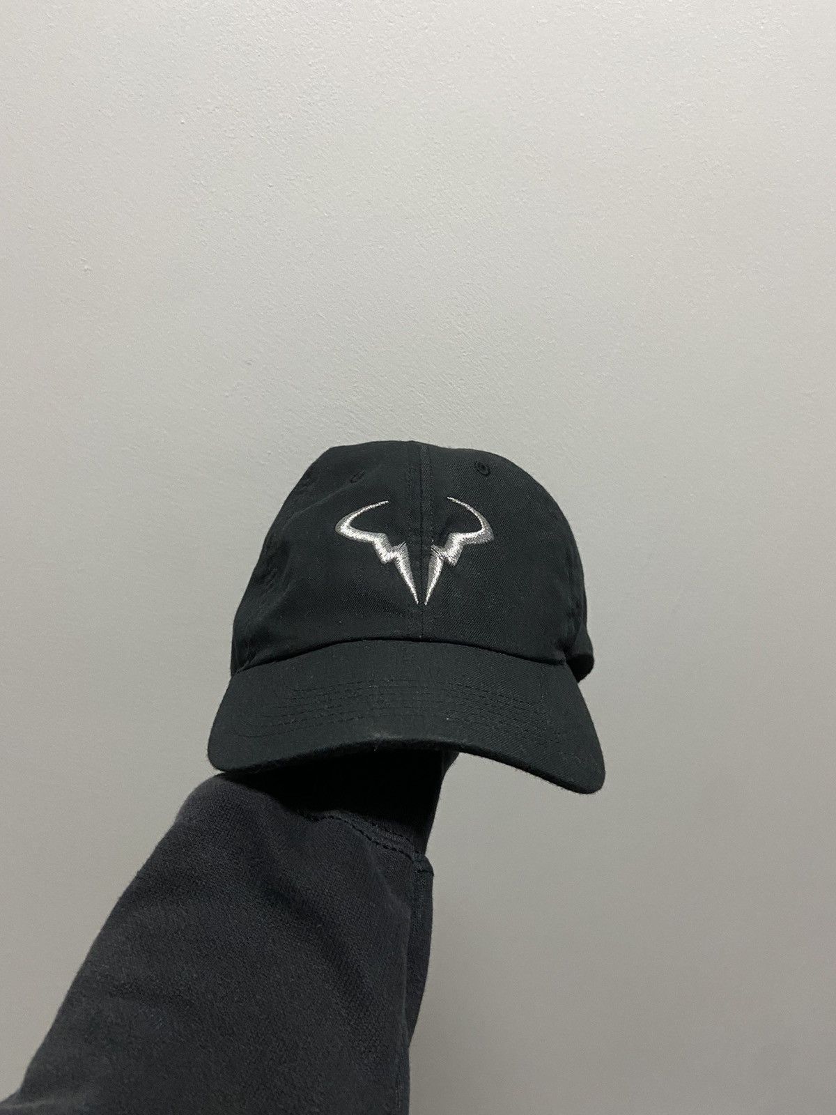Nike × Vintage Nike Rafa rafael nadal vintage big logo cap Size ONE SIZE - 3 Thumbnail
