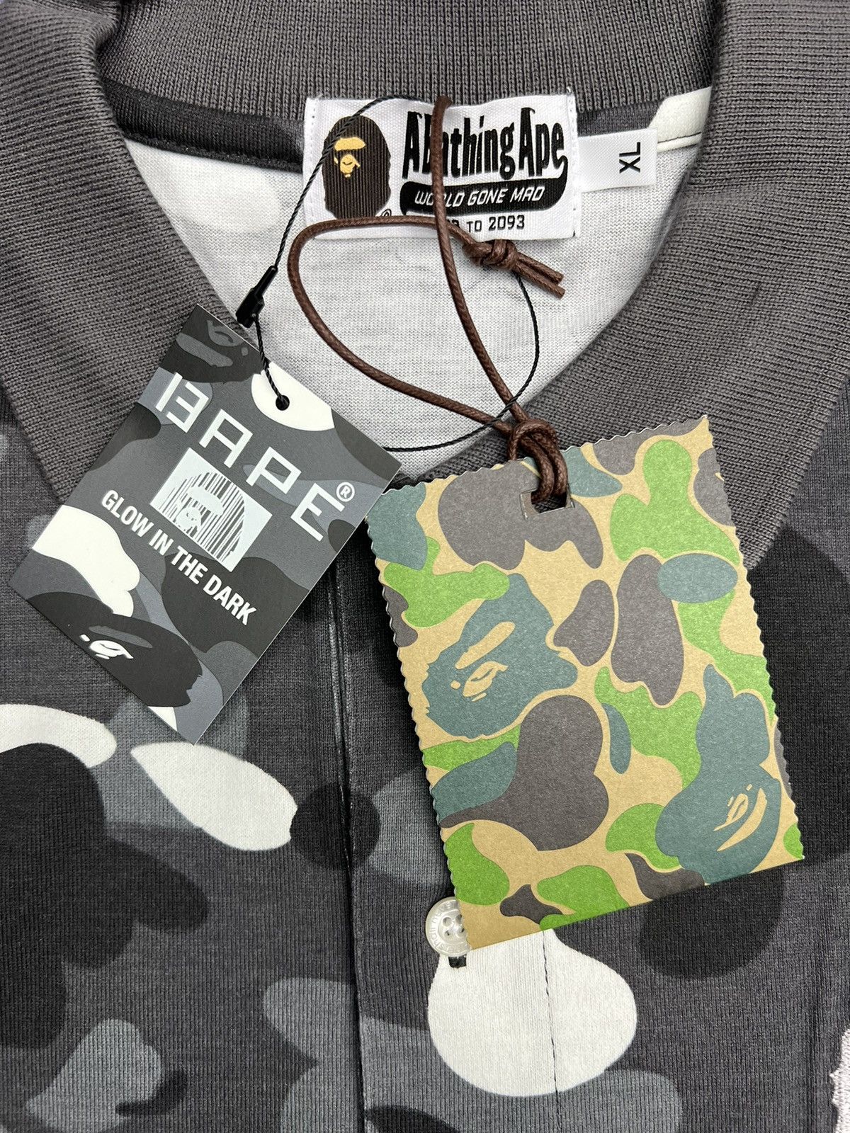 Bape Bape City Camo Ape Head Polo T-Shirt Size US XL / EU 56 / 4 - 3 Thumbnail