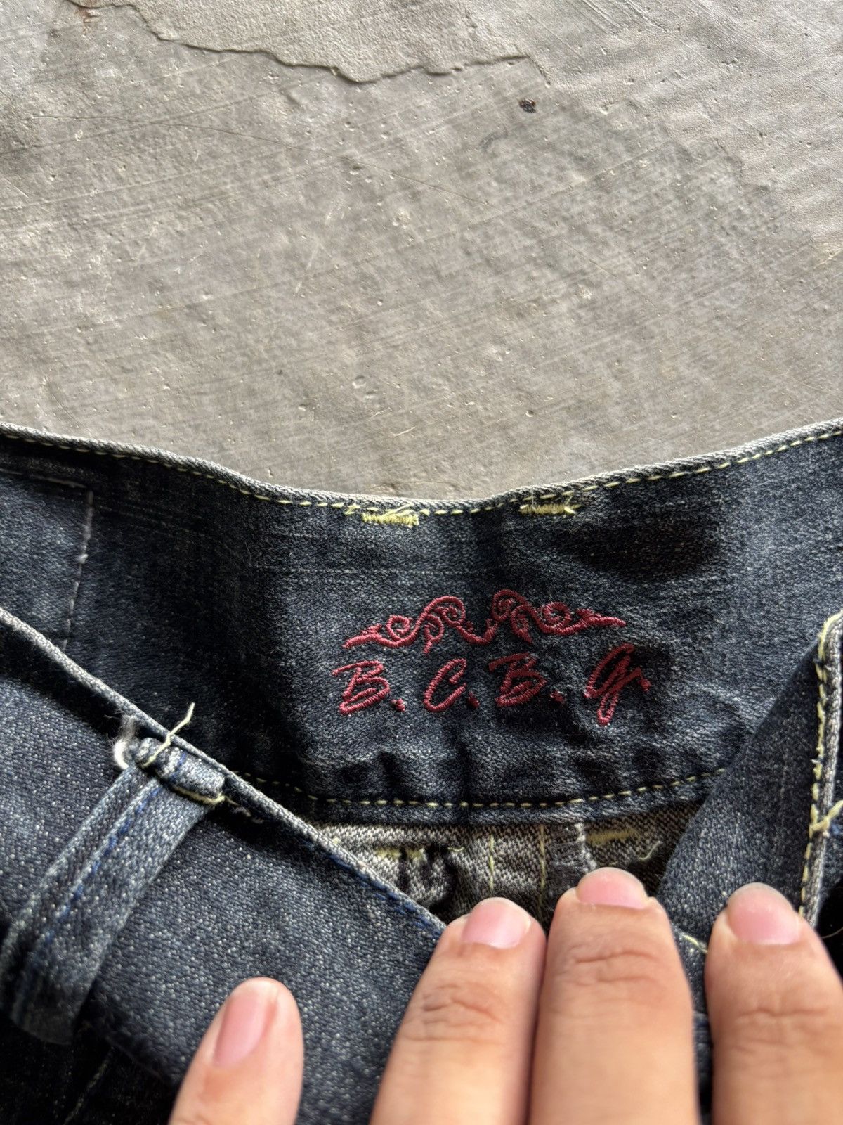 Hysteric Glamour FLARE BCBG JAPANESE JEANS PUNK STYLE WASHED SEASON FADE Size 30" / US 8 / IT 44 - 5 Thumbnail