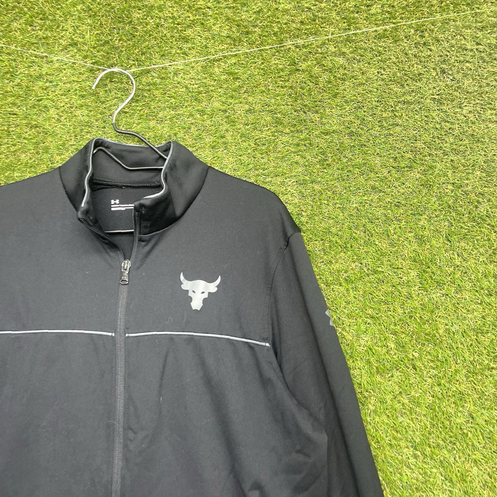 Under Armour **Project Rock Under Armour Mens Jacket Black Small** User: Project Rock Under Armour Mens Black Small Jacket Size US S / EU 44-46 / 1 - 3 Thumbnail