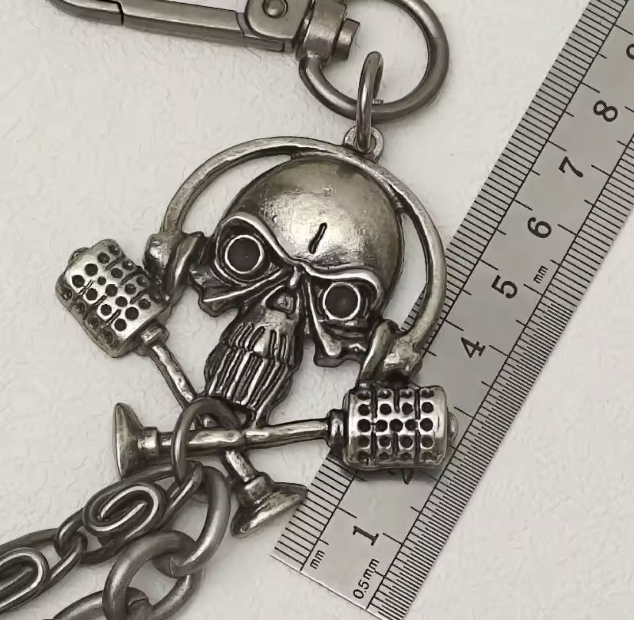 Jewelry Clamp Beads Biker Chain Size ONE SIZE - 5 Thumbnail