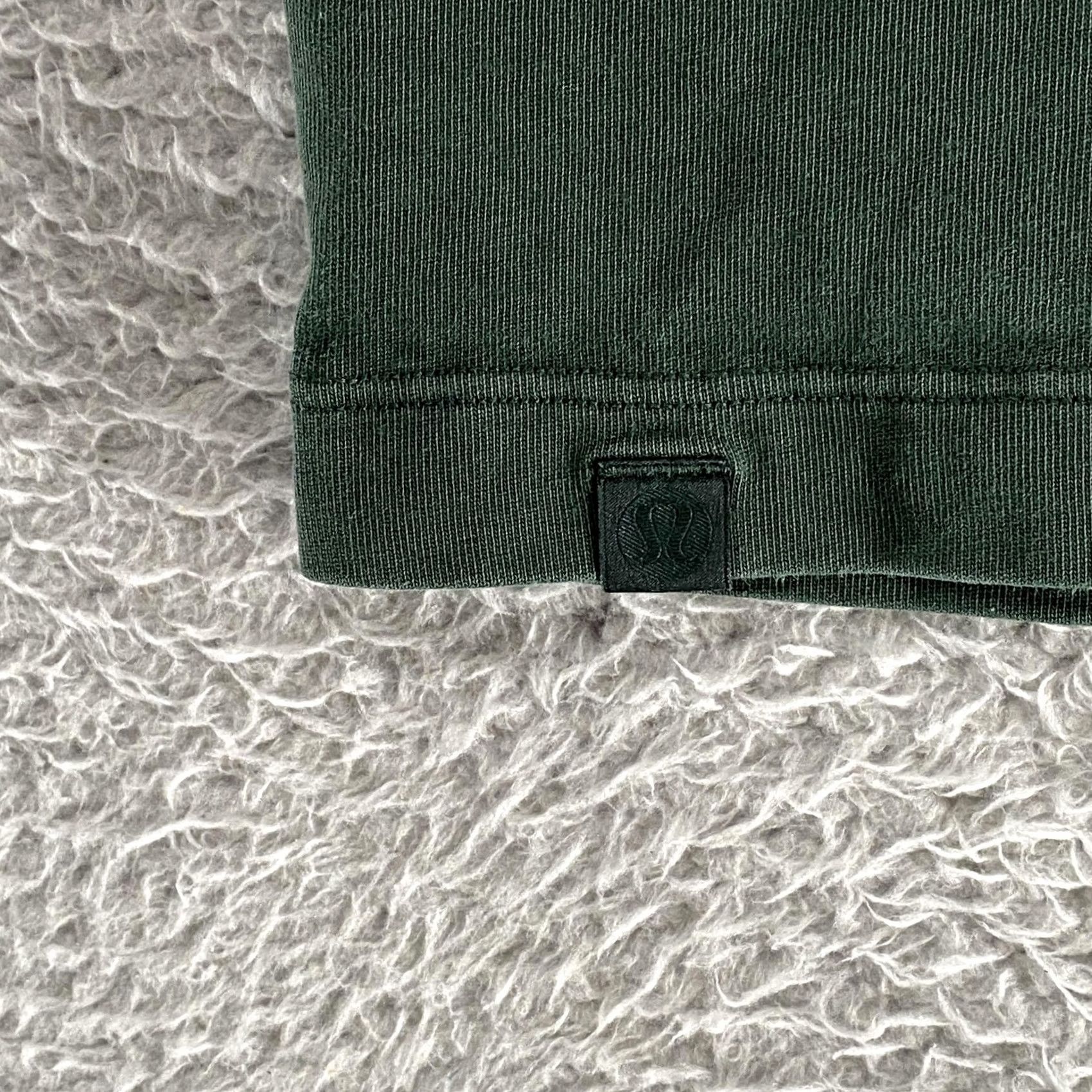 Lululemon Lululemon Mens Large Green Oversized Heavyweight Crewneck Cotton Tee Shirt Size US L / EU 52-54 / 3 - 6 Thumbnail