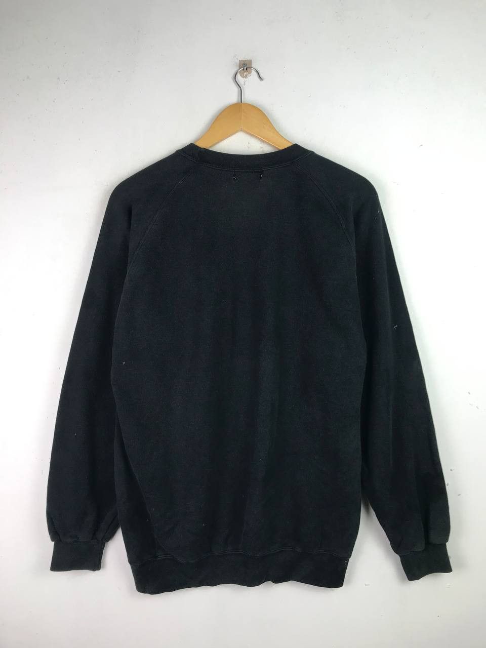 Dunlop × Vintage Vintage Dunlop All Black sweatshirt Size US L / EU 52-54 / 3 - 2 Thumbnail