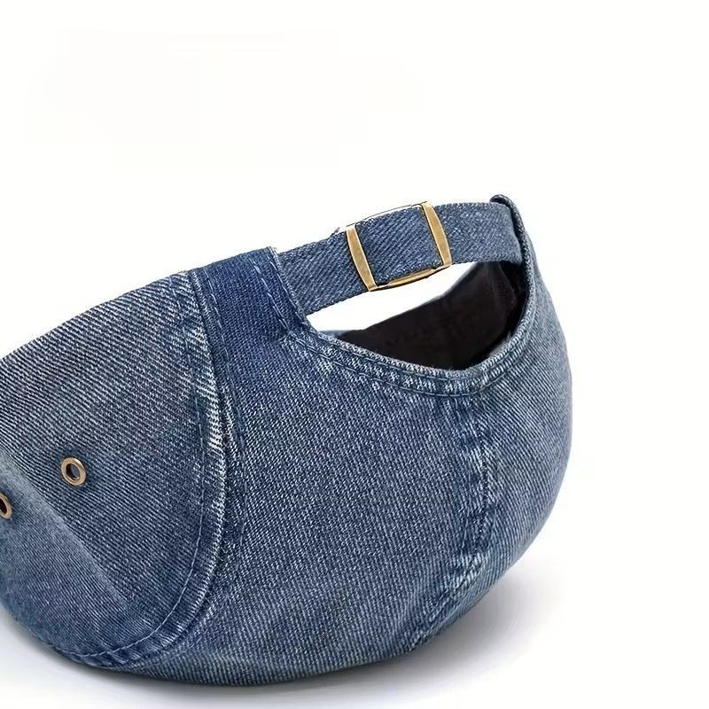 Other Vintage Baseball Denim Cap Washed Blue Style ballcap Men's B Size ONE SIZE - 5 Thumbnail