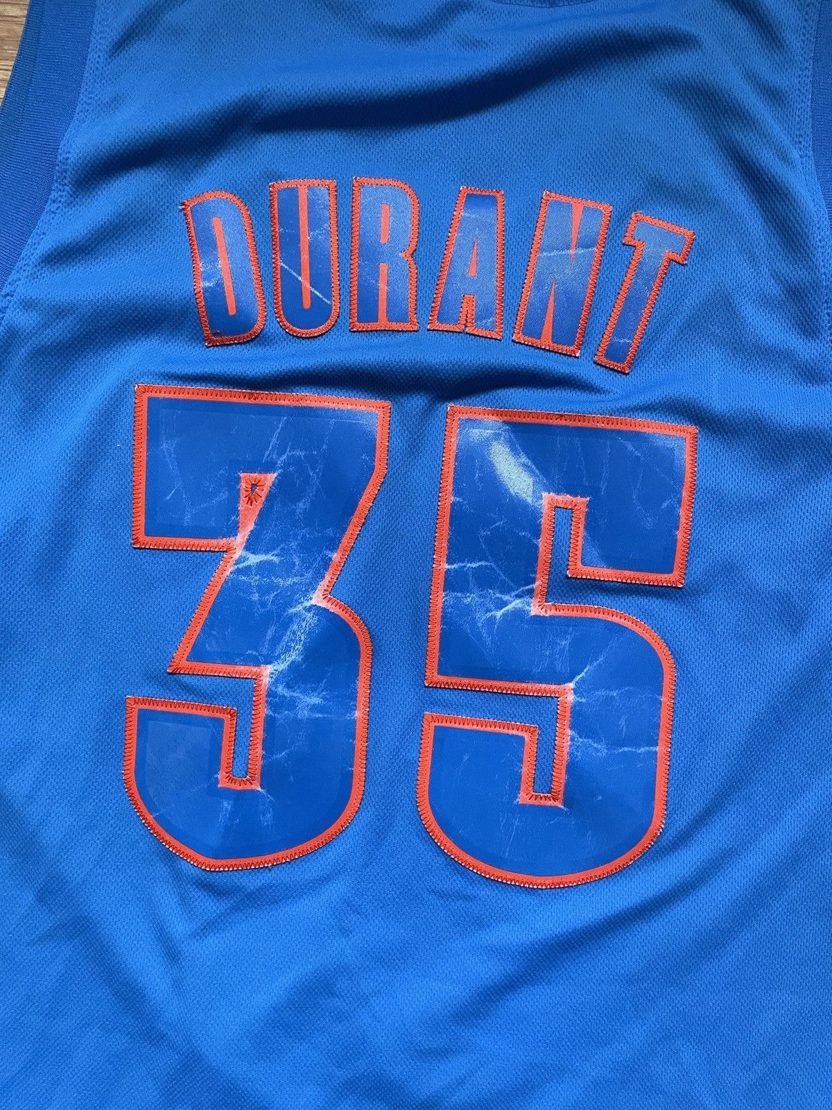 Adidas Adidas Kevin Durant 2012 Christmas Day OKC Thunder Jersey Size US L / EU 52-54 / 3 - 12 Thumbnail
