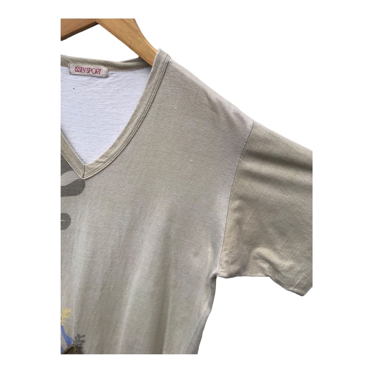 Issey Miyake IS Issey Sport Faded Mesh Pocket Tee Size US S / EU 44-46 / 1 - 5 Thumbnail