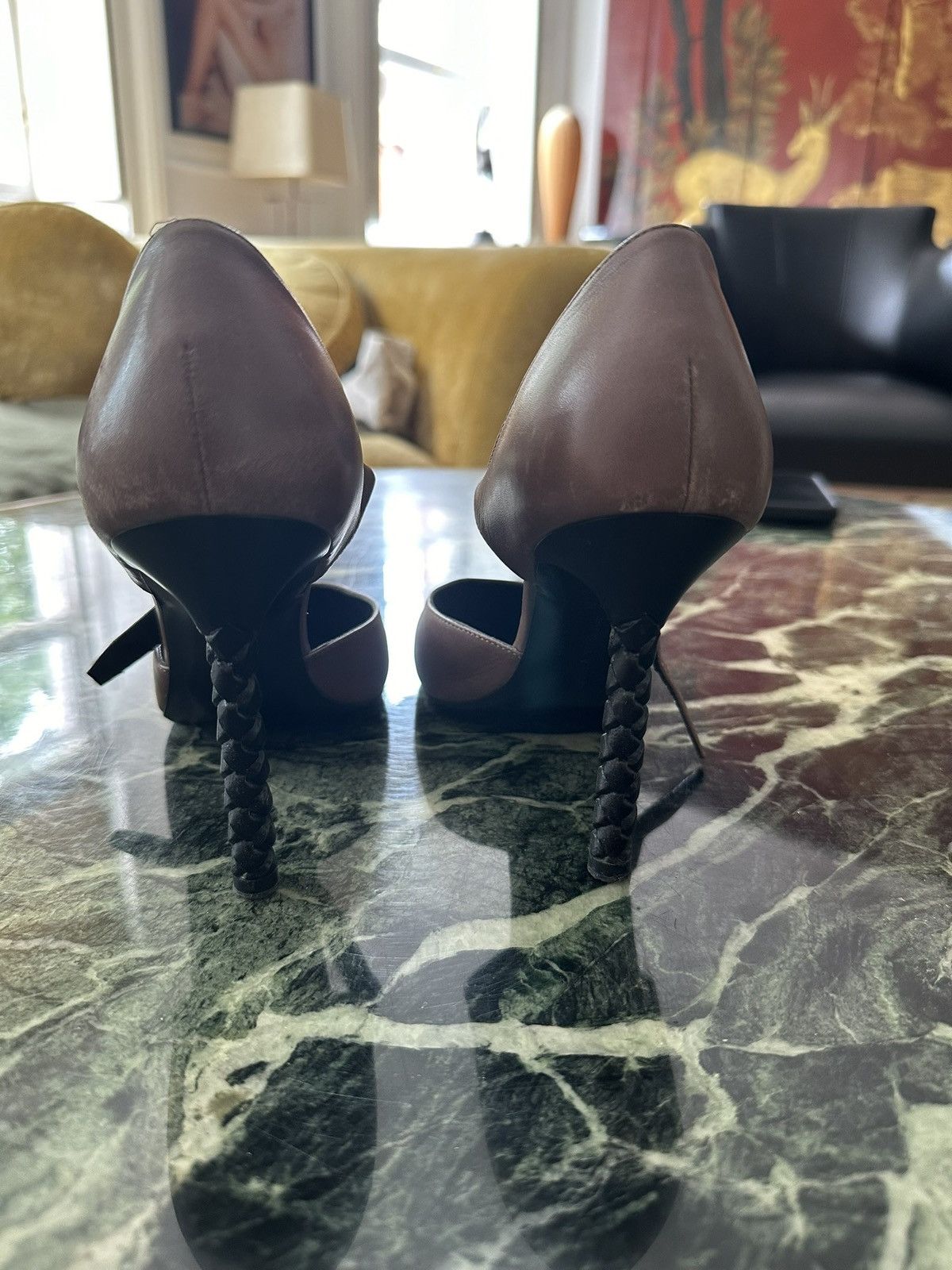 Bottega Veneta BV Heels Size US 7.5 / IT 37.5 - 3 Thumbnail