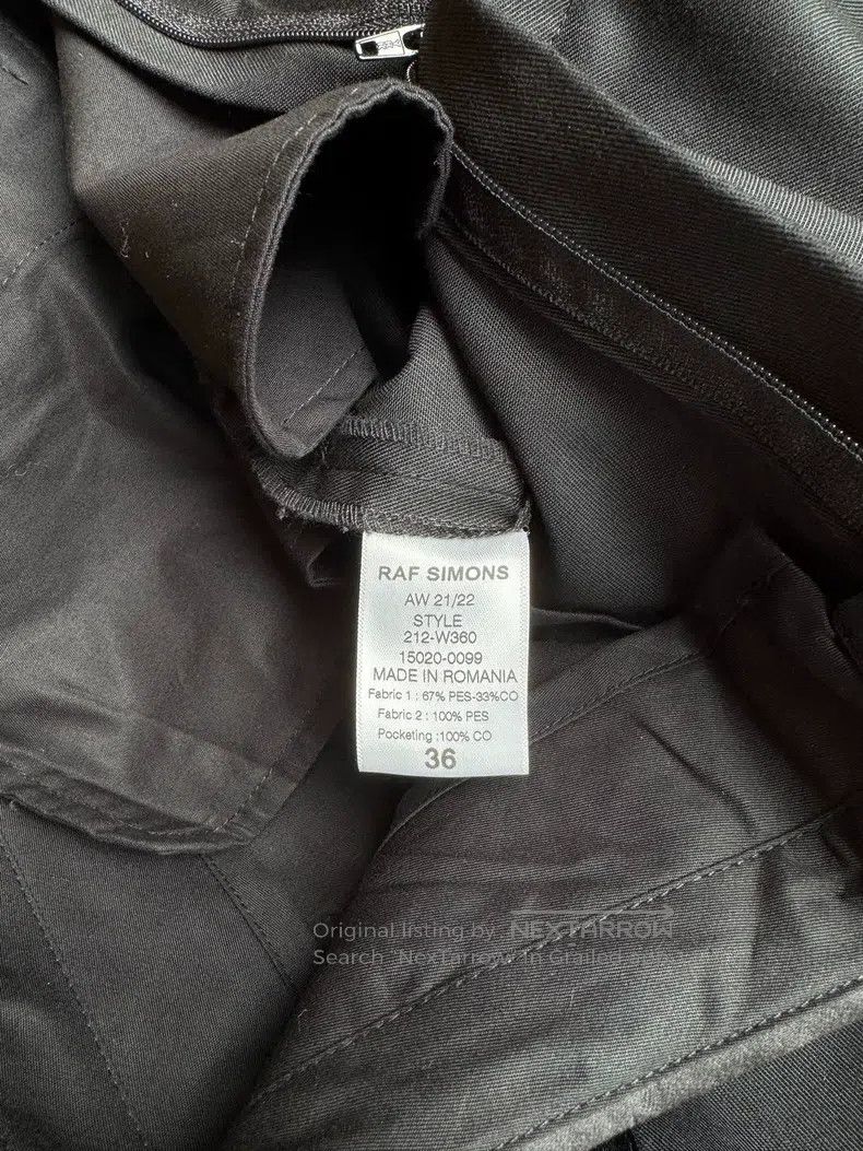 Raf Simons Raf Simons AW21-22 black workwear Size US 36 / EU 52 - 5 Thumbnail