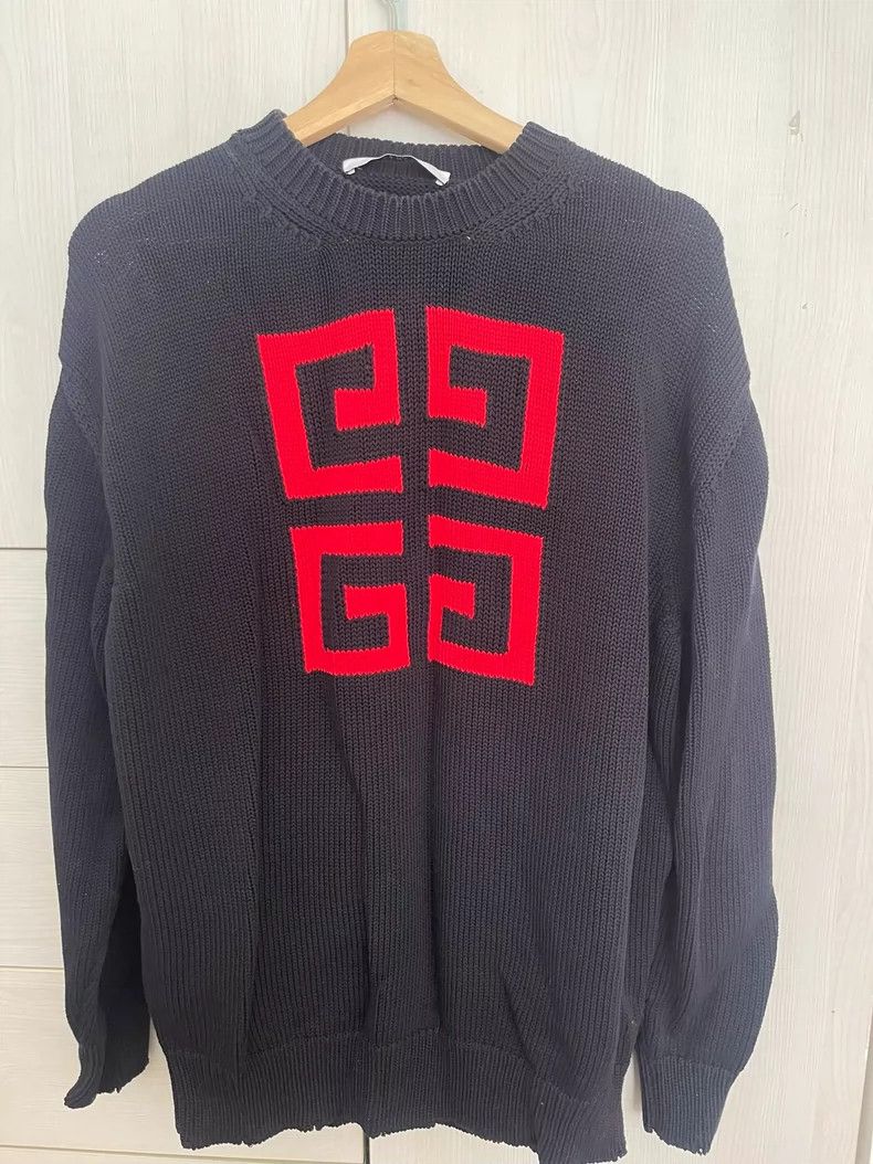 Givenchy Givenchy Classic logo sweater Size US S / EU 44-46 / 1 - 1 Thumbnail