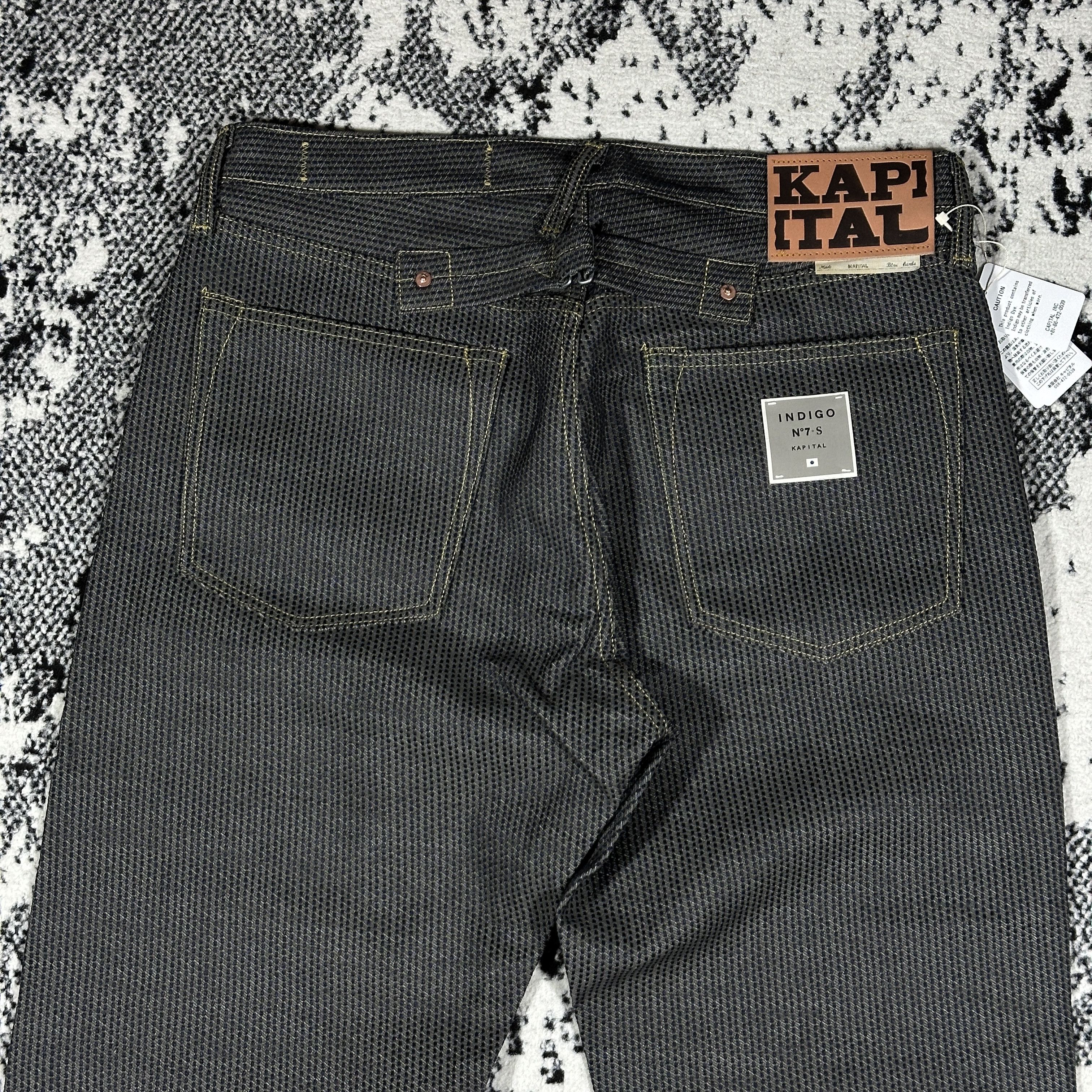 Kapital Kountry KAPITAL CENTURY DENIM 5P MONKEY CISCO JEANS Size US 36 / EU 52 - 2 Thumbnail