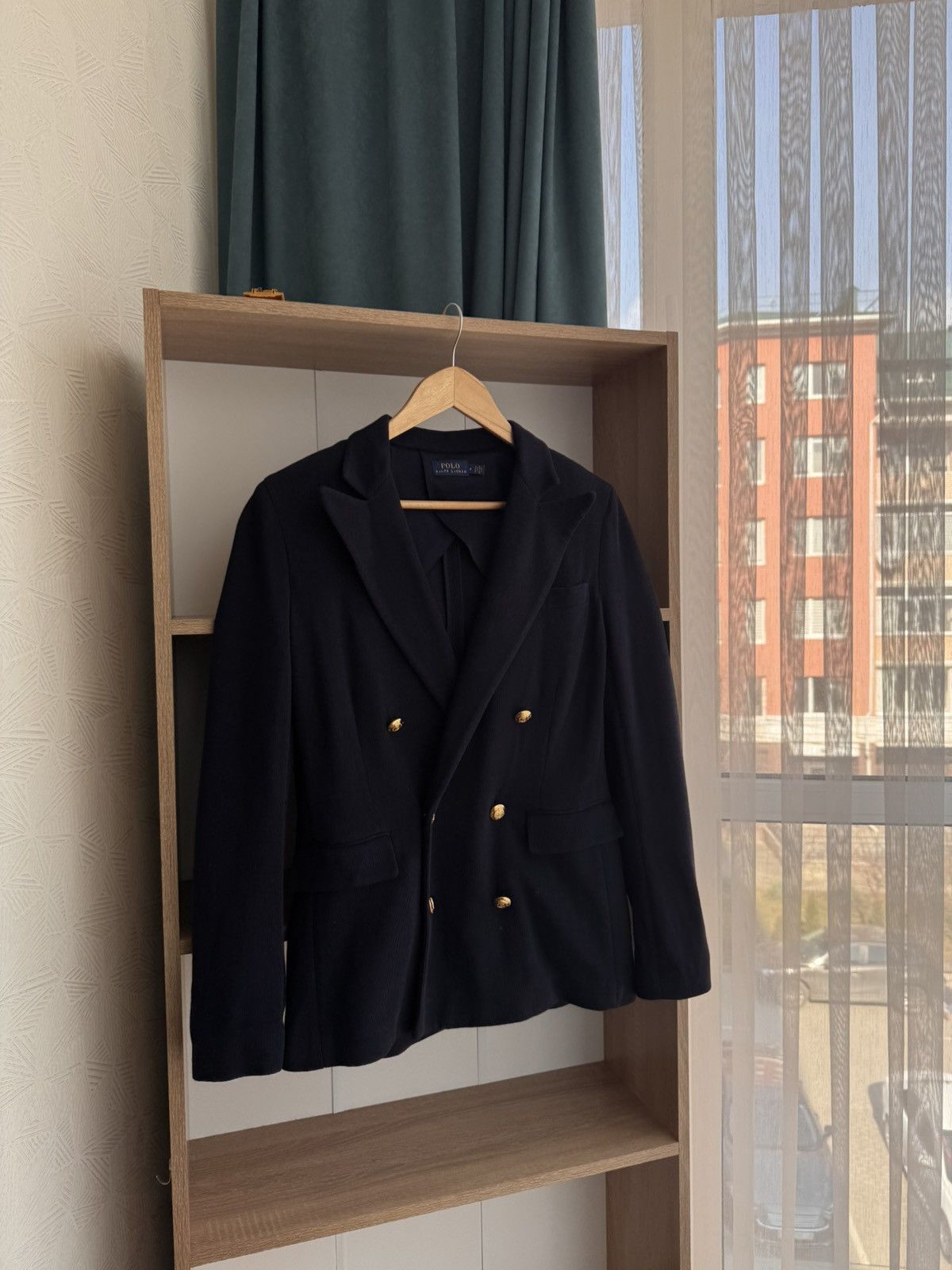 Polo Ralph Lauren × Ralph Lauren × Vintage Vintage Polo Ralph Lauren Double Breasted W' Navy Blazer Size M / US 6-8 / IT 42-44 - 3 Thumbnail