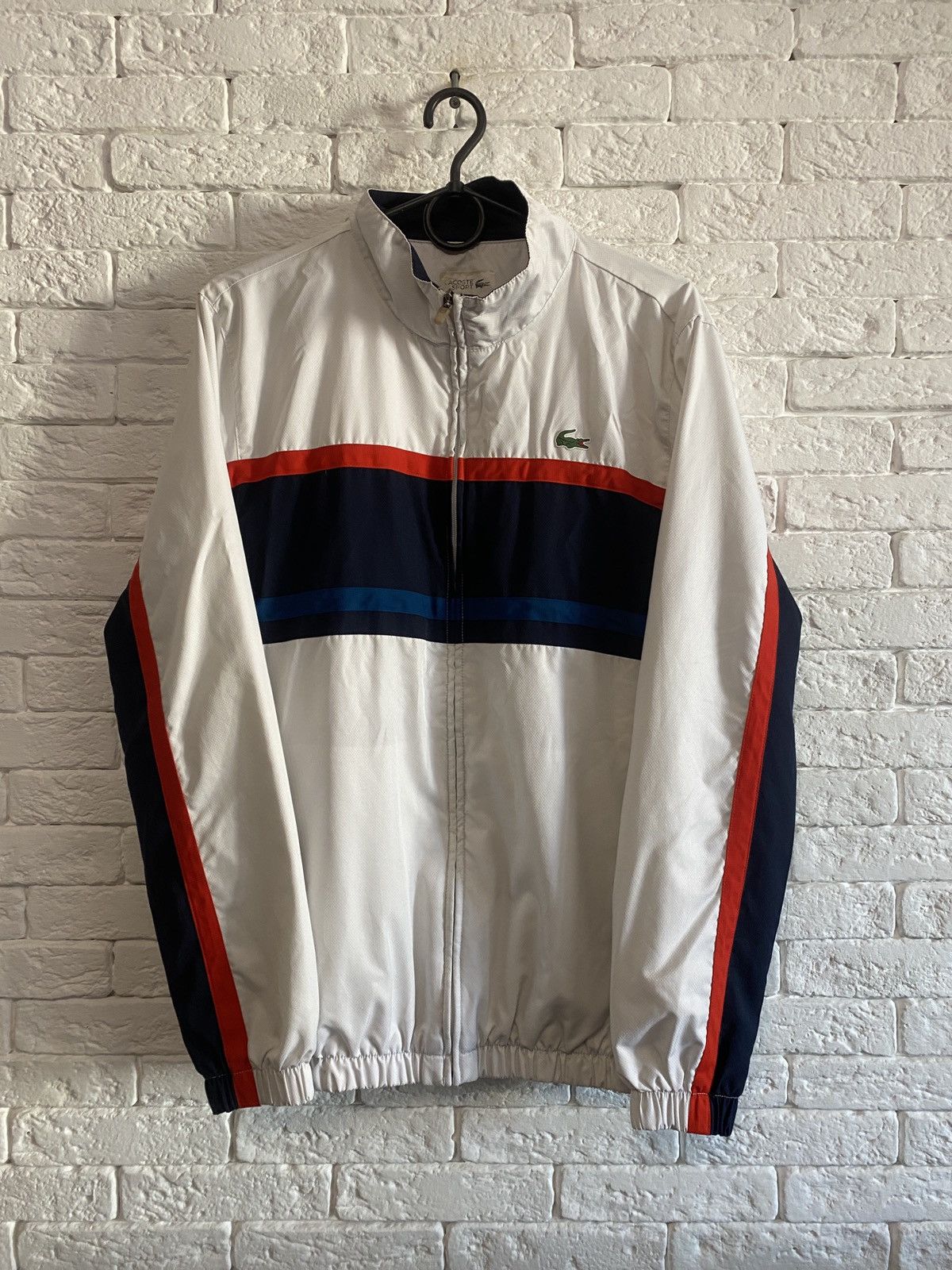 Japanese Brand × Lacoste Lacoste Nylon Track Jacket Track Top Y2K Size US L / EU 52-54 / 3 - 1 Thumbnail