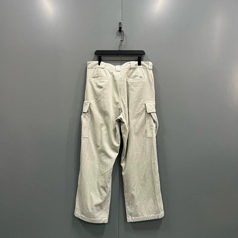 Prada Prada Size L Corduroy triangle standard workwear pants 250 Size US 38 / EU 54 - 2 Thumbnail