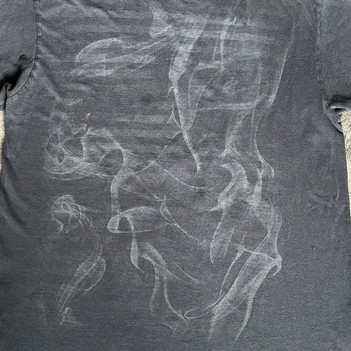 Hawk × Vintage Vintage 2000s Hawk Affliction Style Smoke Graphic Logo Tee Size US L / EU 52-54 / 3 - 2 Thumbnail