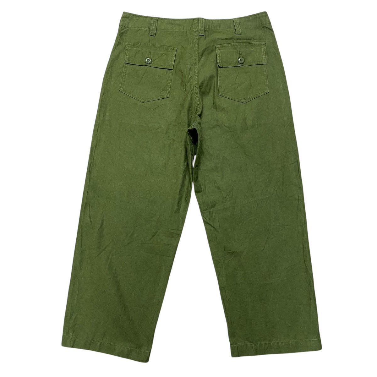Japanese Brand Japanese Brand LIC Fatigue Pants Cropped Size US 33 - 2 Thumbnail